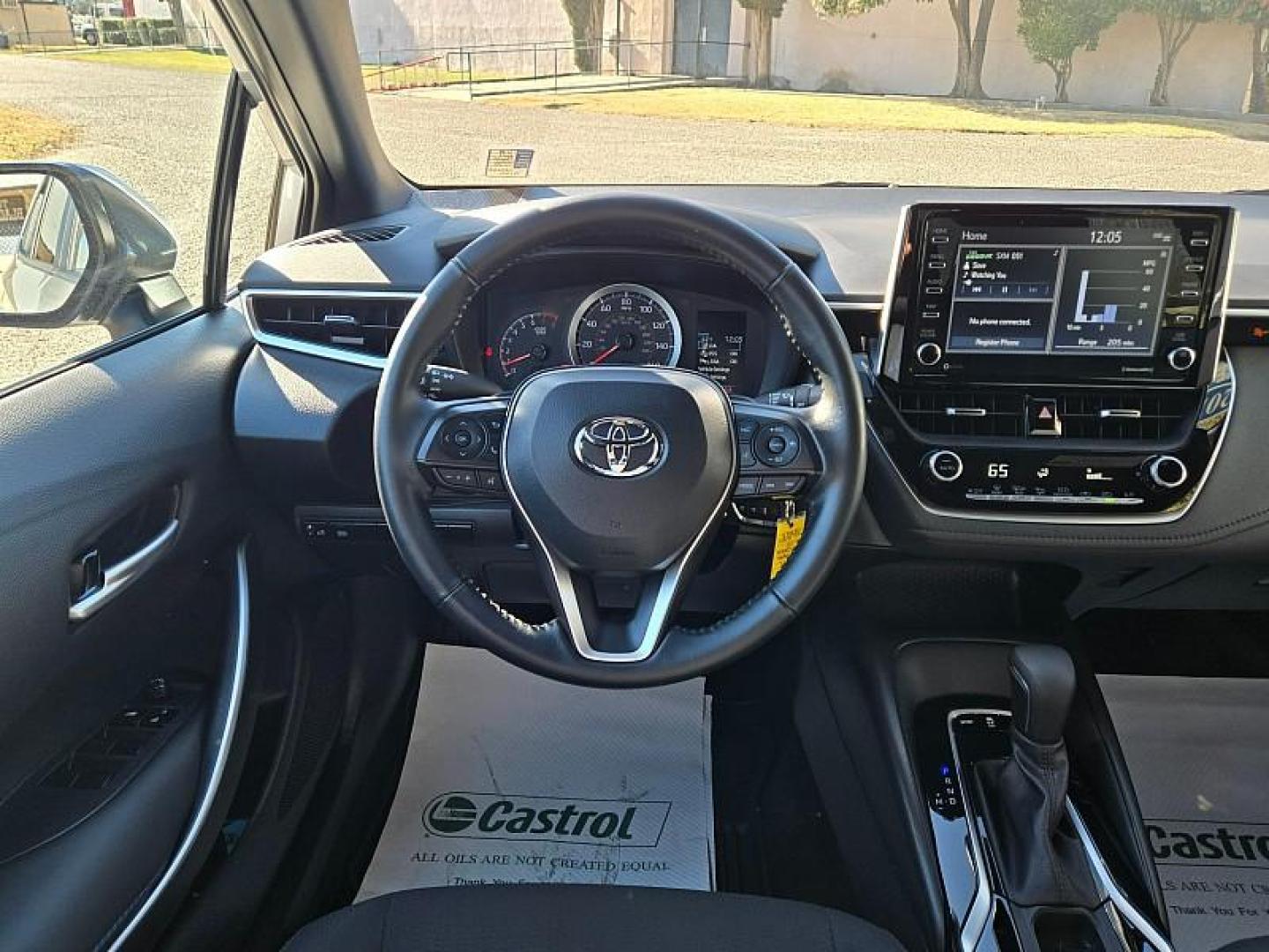 2021 SILVER Toyota Corolla (5YFS4MCE5MP) with an 4-Cyl 2.0 Liter engine, Automatic CVT w/Dynamic Shift transmission, located at 246 E Walker St., Orland, 95963, (530) 865-5800, 39.747589, -122.178398 - Photo#20