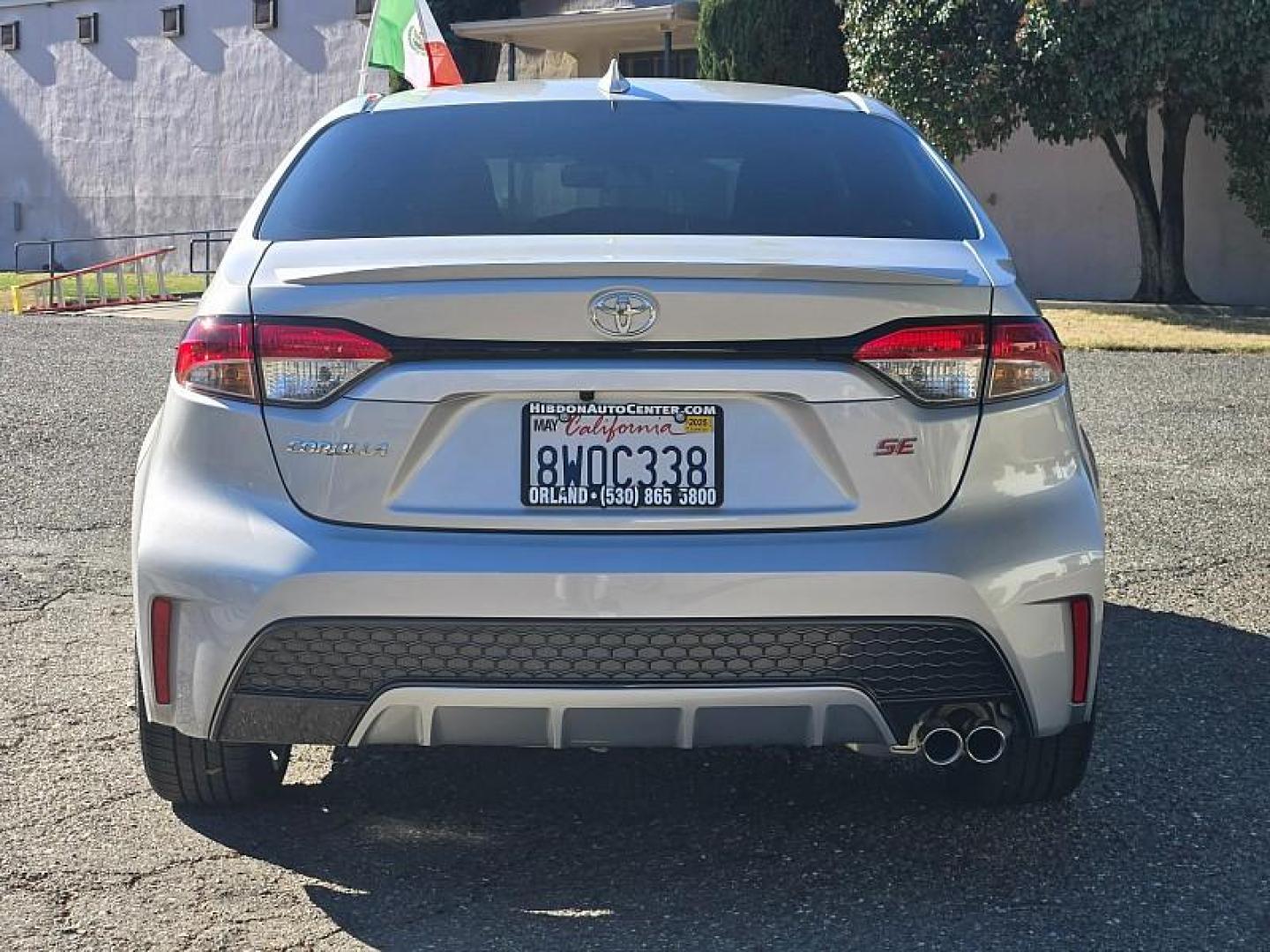 2021 SILVER Toyota Corolla (5YFS4MCE5MP) with an 4-Cyl 2.0 Liter engine, Automatic CVT w/Dynamic Shift transmission, located at 246 E Walker St., Orland, 95963, (530) 865-5800, 39.747589, -122.178398 - Photo#5