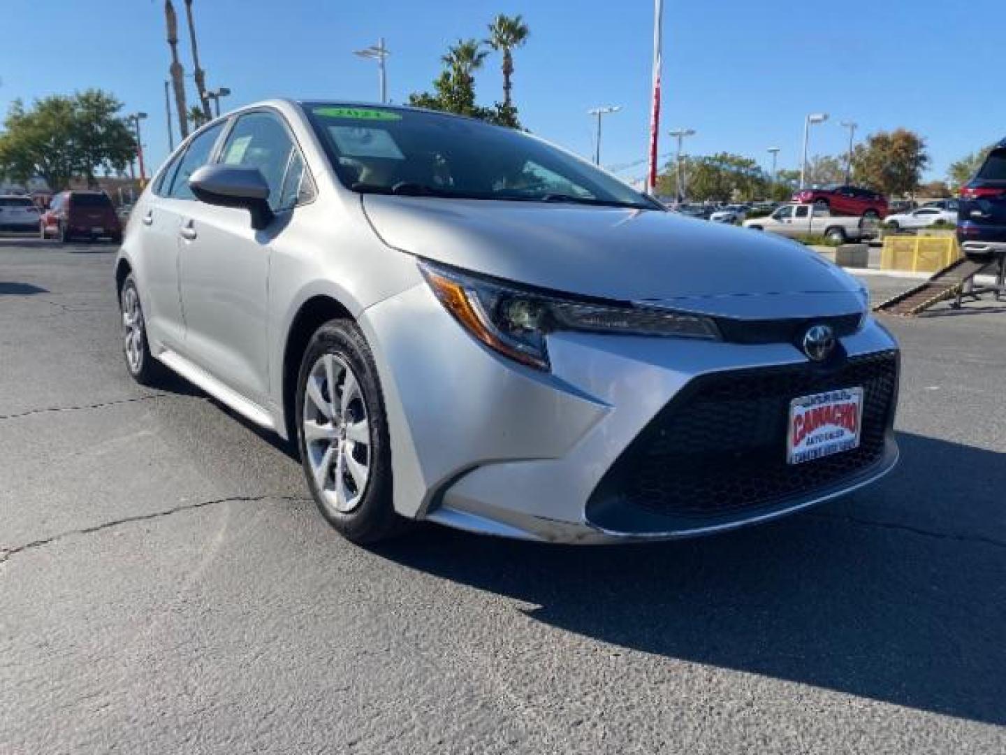 2021 SILVER Toyota Corolla (JTDEPMAE3MJ) with an 4-Cyl 1.8 Liter engine, Automatic CVTi-S transmission, located at 412 Auto Vista Drive, Palmdale, 93551, (661) 945-0620, 34.592636, -118.136681 - Photo#0