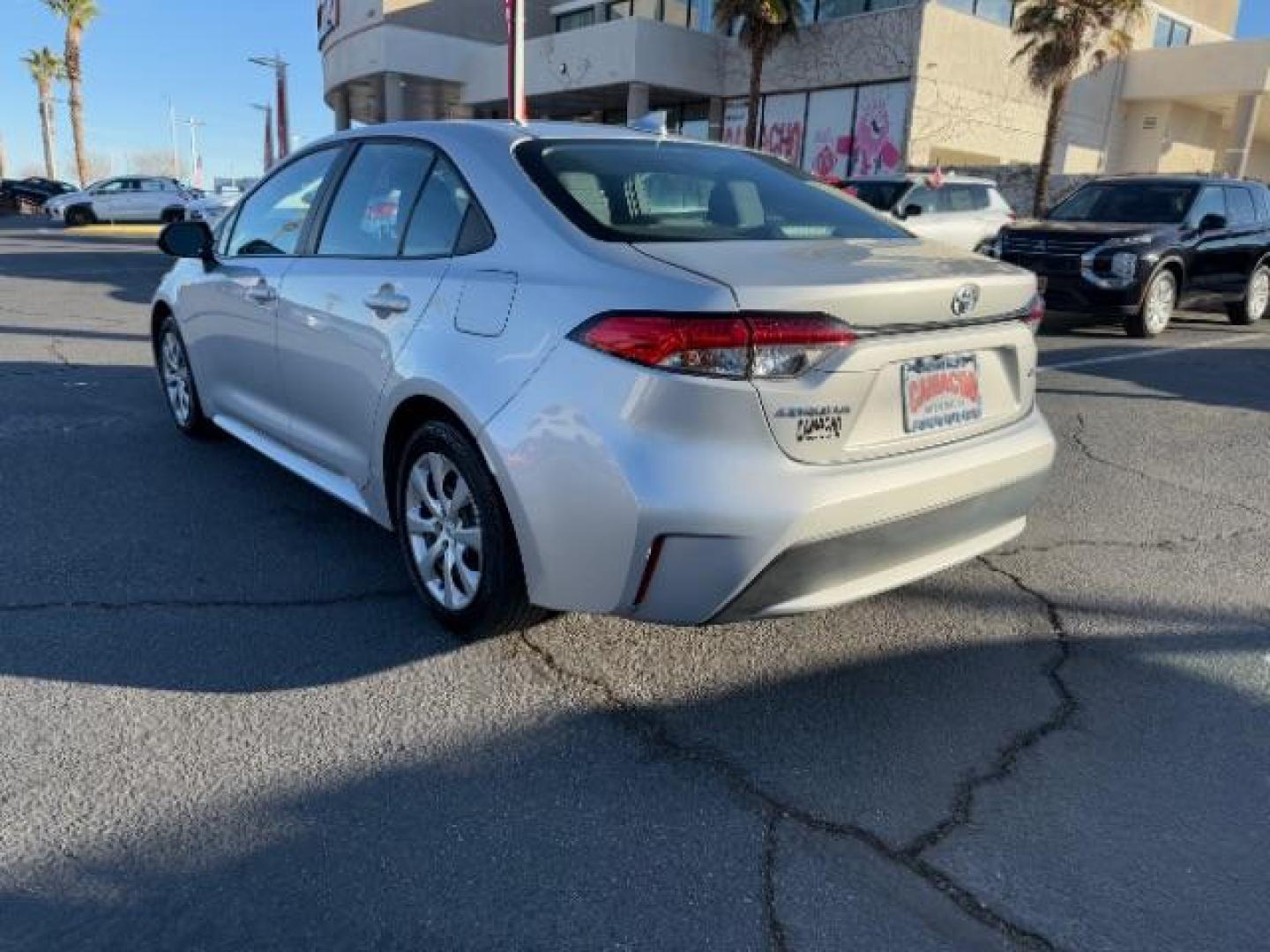 2021 SILVER Toyota Corolla (5YFEPMAE2MP) with an 4-Cyl 1.8 Liter engine, Automatic CVTi-S transmission, located at 412 Auto Vista Drive, Palmdale, 93551, (661) 945-0620, 34.592636, -118.136681 - Photo#4