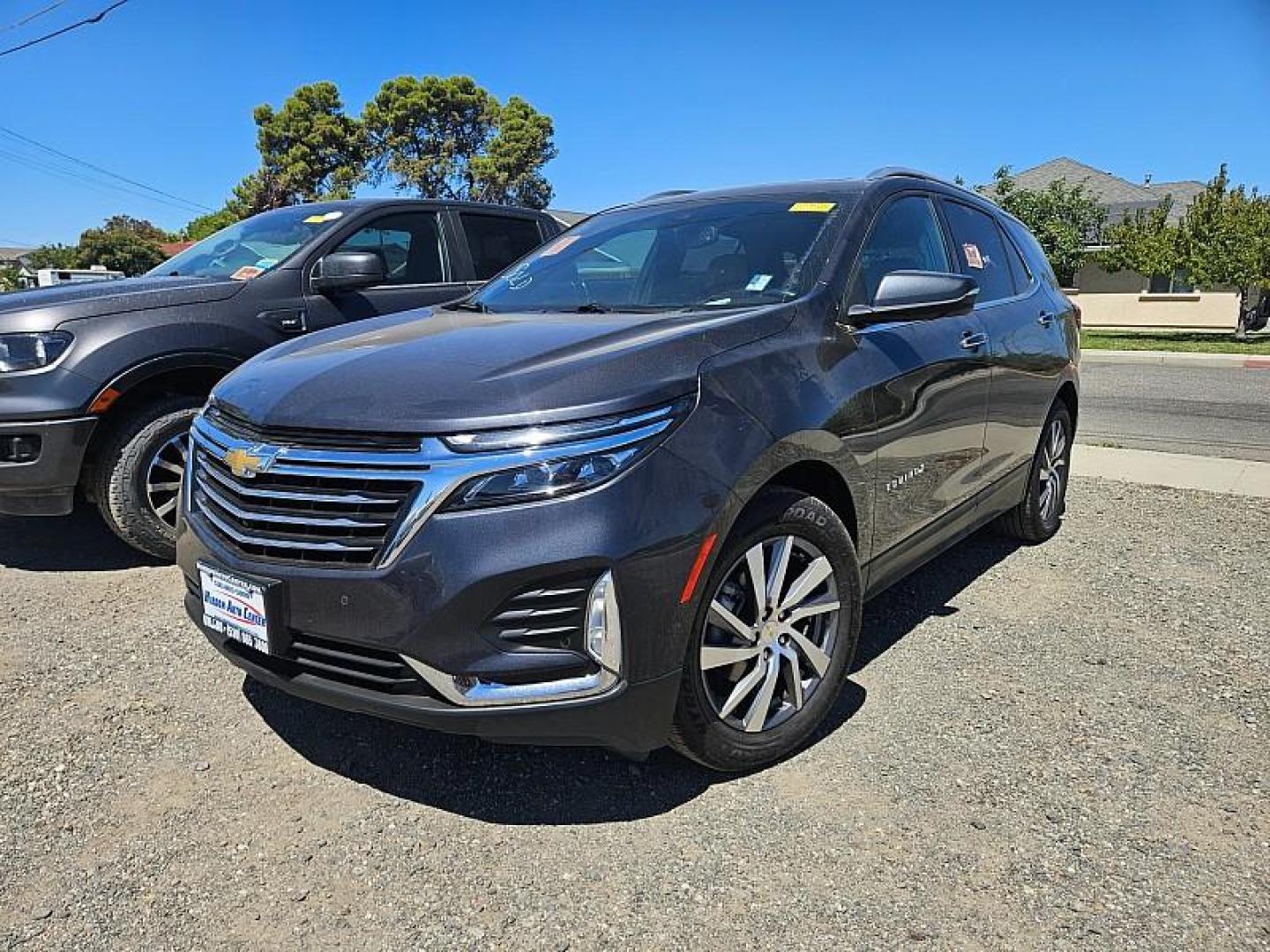 2022 GRAY Chevrolet Equinox (2GNAXNEV9N6) with an 4-Cyl Turbo 1.5 Liter engine, Automatic 6-Spd w/Overdrive transmission, located at 246 E Walker St., Orland, 95963, (530) 865-5800, 39.747589, -122.178398 - Photo#0