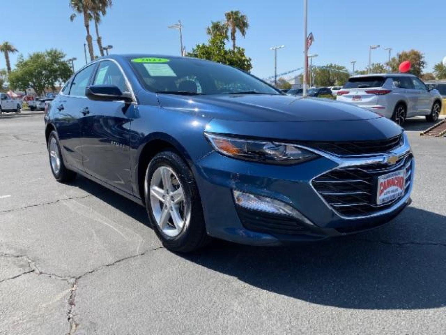 2022 BLUE Chevrolet Malibu (1G1ZD5ST5NF) with an 4-Cyl Turbo 1.5 Liter engine, Automatic CVT transmission, located at 412 Auto Vista Drive, Palmdale, 93551, (661) 945-0620, 34.592636, -118.136681 - Photo#0