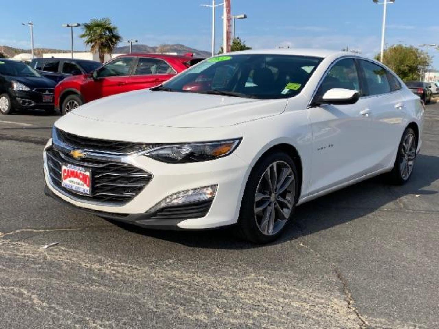 2022 WHITE Chevrolet Malibu (1G1ZD5ST6NF) with an 4-Cyl Turbo 1.5 Liter engine, Automatic CVT transmission, located at 412 Auto Vista Drive, Palmdale, 93551, (661) 945-0620, 34.592636, -118.136681 - Photo#3