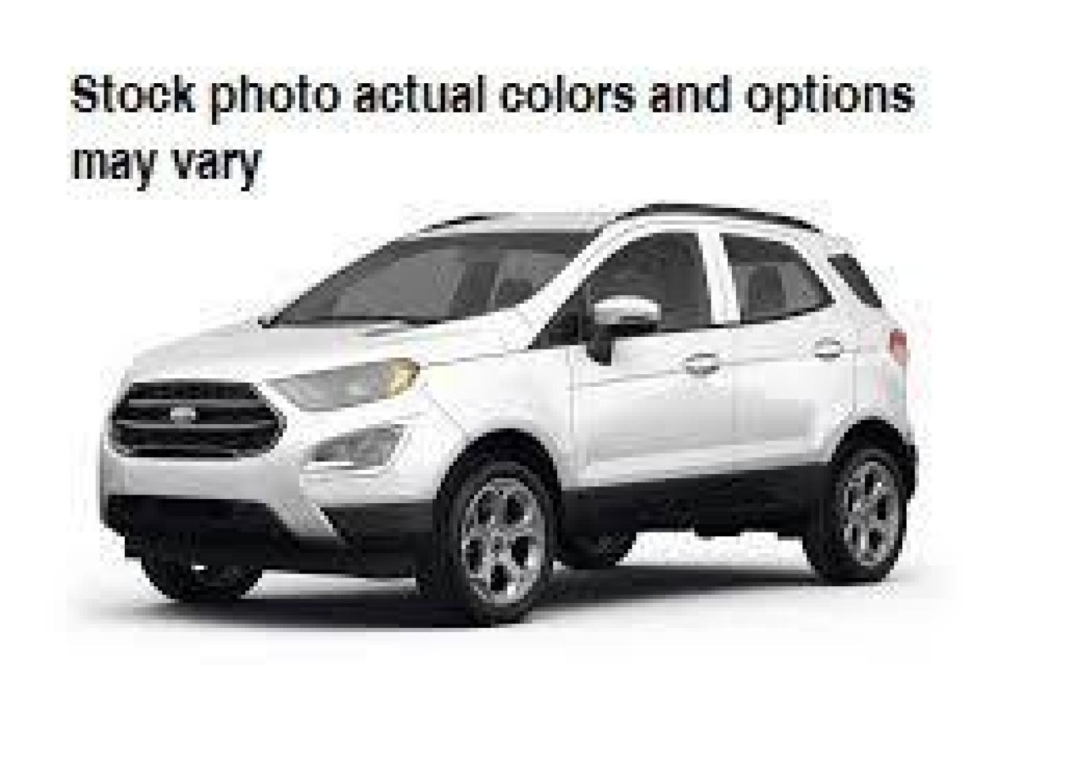 2022 WHITE Ford EcoSport (MAJ6S3GL9NC) with an 4-Cyl 2.0 Liter engine, Automatic 6-Spd w/SelectShift transmission, located at 412 Auto Vista Drive, Palmdale, 93551, (661) 945-0620, 34.592636, -118.136681 - Photo#0