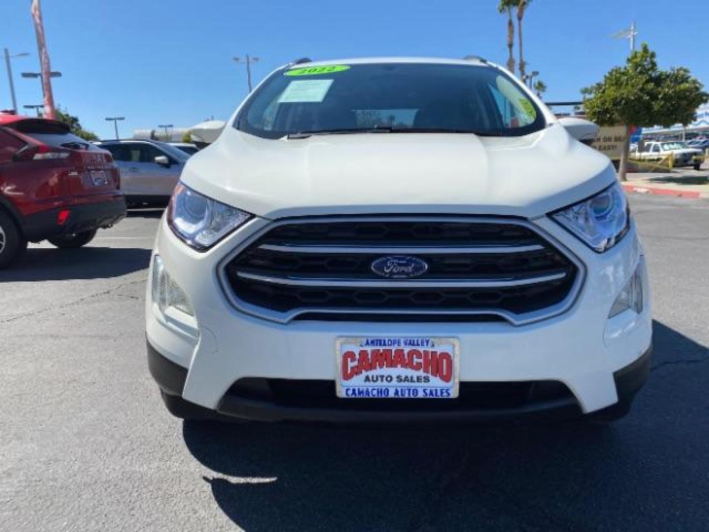 2022 WHITE Ford EcoSport (MAJ6S3GL9NC) with an 4-Cyl 2.0 Liter engine, Automatic 6-Spd w/SelectShift transmission, located at 412 Auto Vista Drive, Palmdale, 93551, (661) 945-0620, 34.592636, -118.136681 - Photo#2