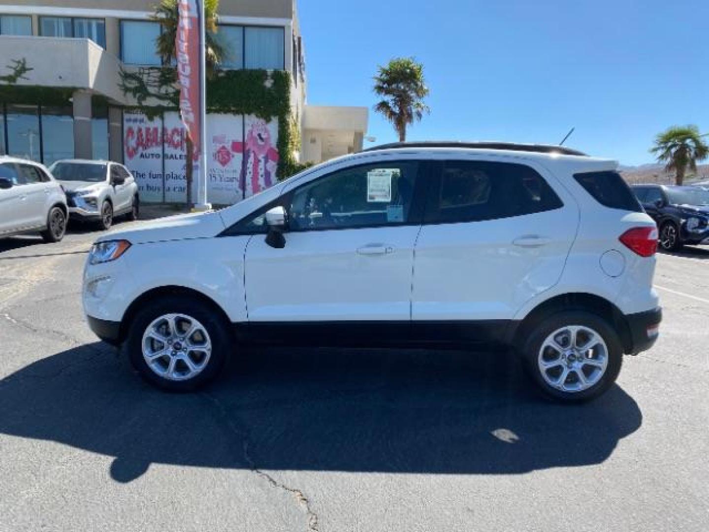 2022 WHITE Ford EcoSport (MAJ6S3GL9NC) with an 4-Cyl 2.0 Liter engine, Automatic 6-Spd w/SelectShift transmission, located at 412 Auto Vista Drive, Palmdale, 93551, (661) 945-0620, 34.592636, -118.136681 - Photo#4