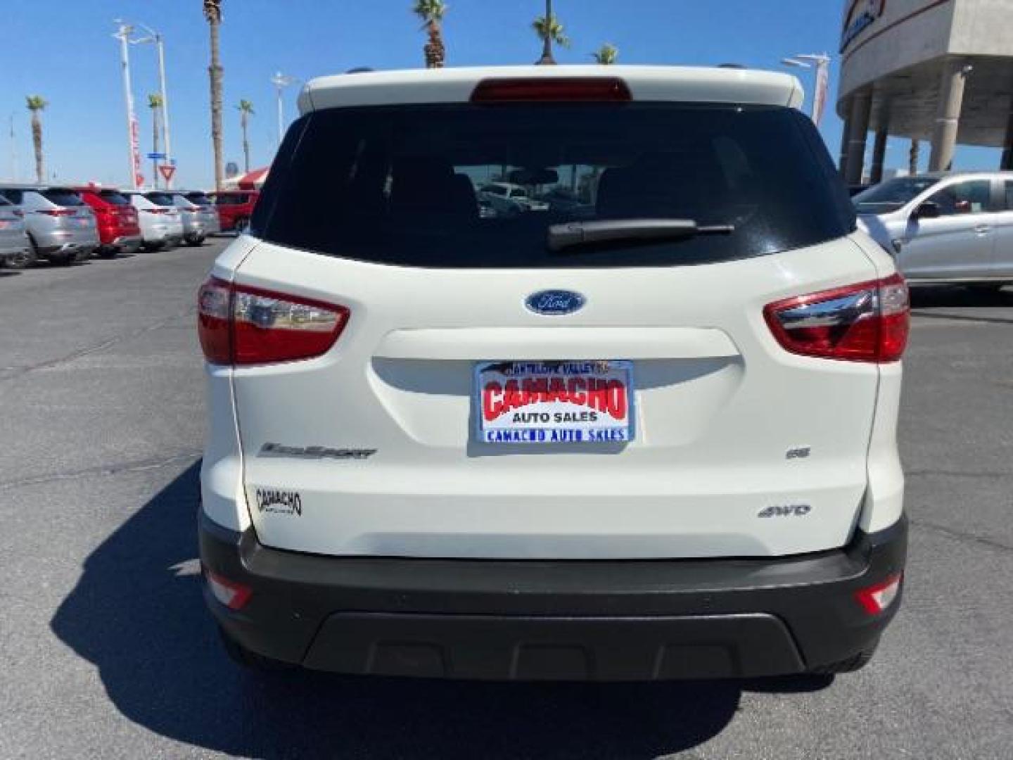 2022 WHITE Ford EcoSport (MAJ6S3GL9NC) with an 4-Cyl 2.0 Liter engine, Automatic 6-Spd w/SelectShift transmission, located at 412 Auto Vista Drive, Palmdale, 93551, (661) 945-0620, 34.592636, -118.136681 - Photo#6