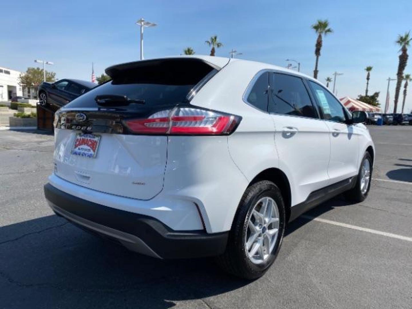 2022 WHITE Ford Edge (2FMPK4J94NB) with an 4-Cyl EcoBoost Turbo 2.0 Liter engine, Automatic 8-Spd transmission, located at 412 Auto Vista Drive, Palmdale, 93551, (661) 945-0620, 34.592636, -118.136681 - Photo#9