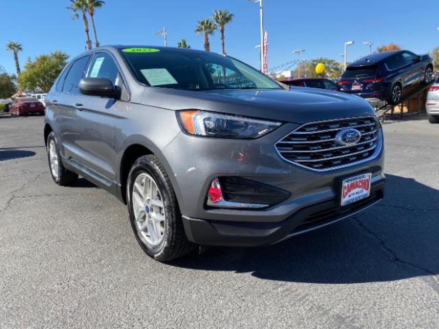 2022 BURGUNDY Ford Edge (2FMPK4J9XNB) with an 4-Cyl EcoBoost Turbo 2.0 Liter engine, Automatic 8-Spd transmission, located at 412 Auto Vista Drive, Palmdale, 93551, (661) 945-0620, 34.592636, -118.136681 - Photo#1