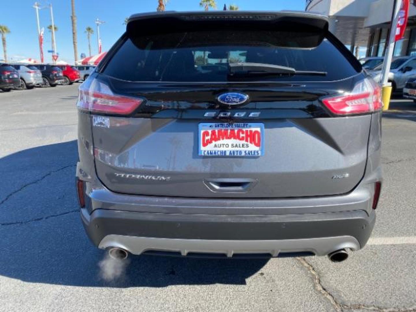 2022 GRAY Ford Edge (2FMPK4K9XNB) with an 4-Cyl EcoBoost Turbo 2.0 Liter engine, Automatic 8-Spd transmission, located at 412 Auto Vista Drive, Palmdale, 93551, (661) 945-0620, 34.592636, -118.136681 - Photo#5