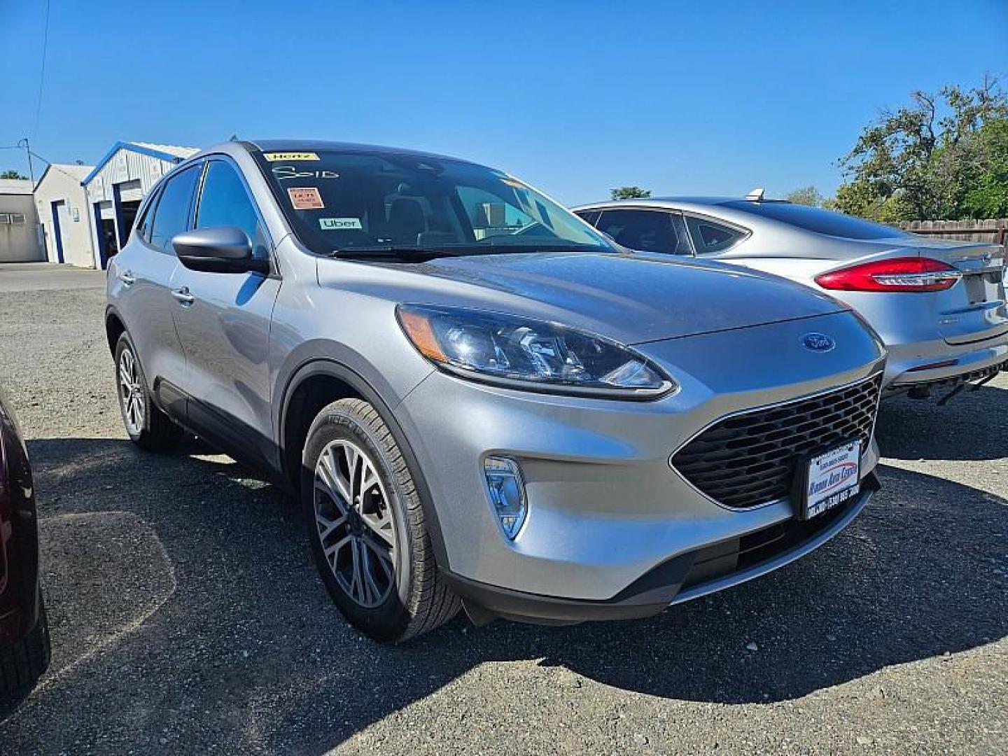 2022 SILVER Ford Escape (1FMCU9H6XNU) with an 3-Cyl EcoBoost Turbo 1.5 Liter engine, Automatic 8-Spd transmission, located at 246 E Walker St., Orland, 95963, (530) 865-5800, 39.747589, -122.178398 - Photo#0