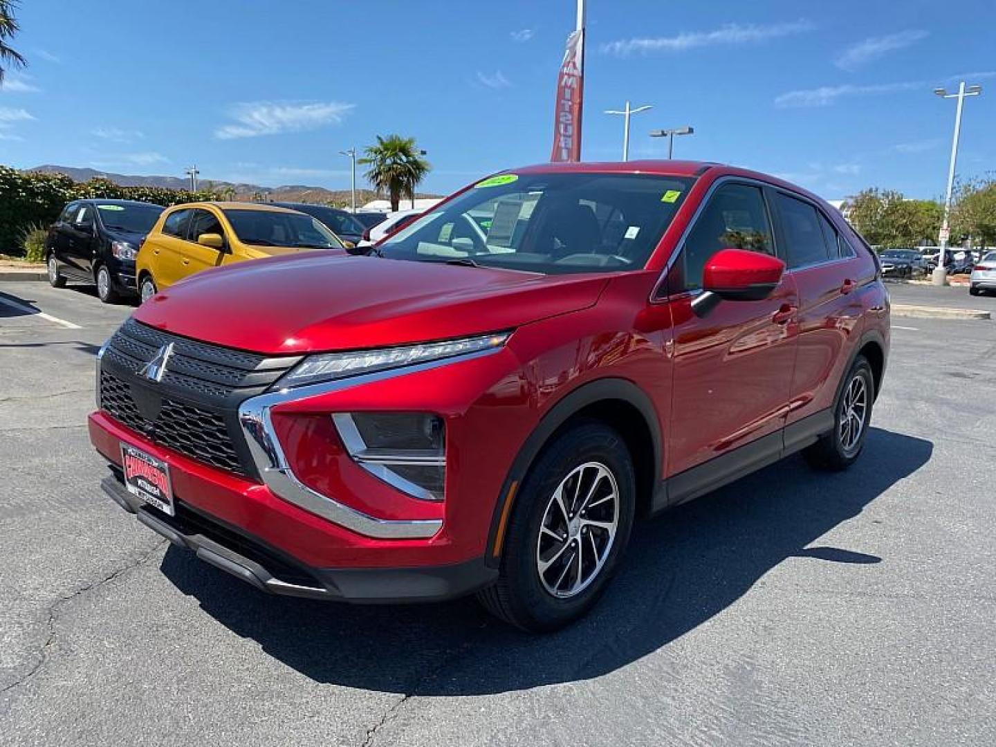 2022 Mitsubishi Eclipse Cross (JA4ASUAAXNZ) with an 4-Cyl Turbo 1.5 Liter engine, Automatic CVT w/Sport Mode transmission, located at 412 Auto Vista Drive, Palmdale, CA, 93551, (661) 945-0620, 34.592636, -118.136681 - Photo#2