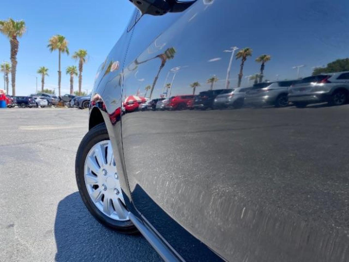 2022 BLACK Mitsubishi Mirage (ML32AUHJ0NH) with an 3-Cyl 1.2 Liter engine, Automatic CVT transmission, located at 412 Auto Vista Drive, Palmdale, 93551, (661) 945-0620, 34.592636, -118.136681 - Photo#11