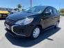 2022 BLACK Mitsubishi Mirage (ML32AUHJ0NH) with an 3-Cyl 1.2 Liter engine, Automatic CVT transmission, located at 412 Auto Vista Drive, Palmdale, 93551, (661) 945-0620, 34.592636, -118.136681 - Photo#2