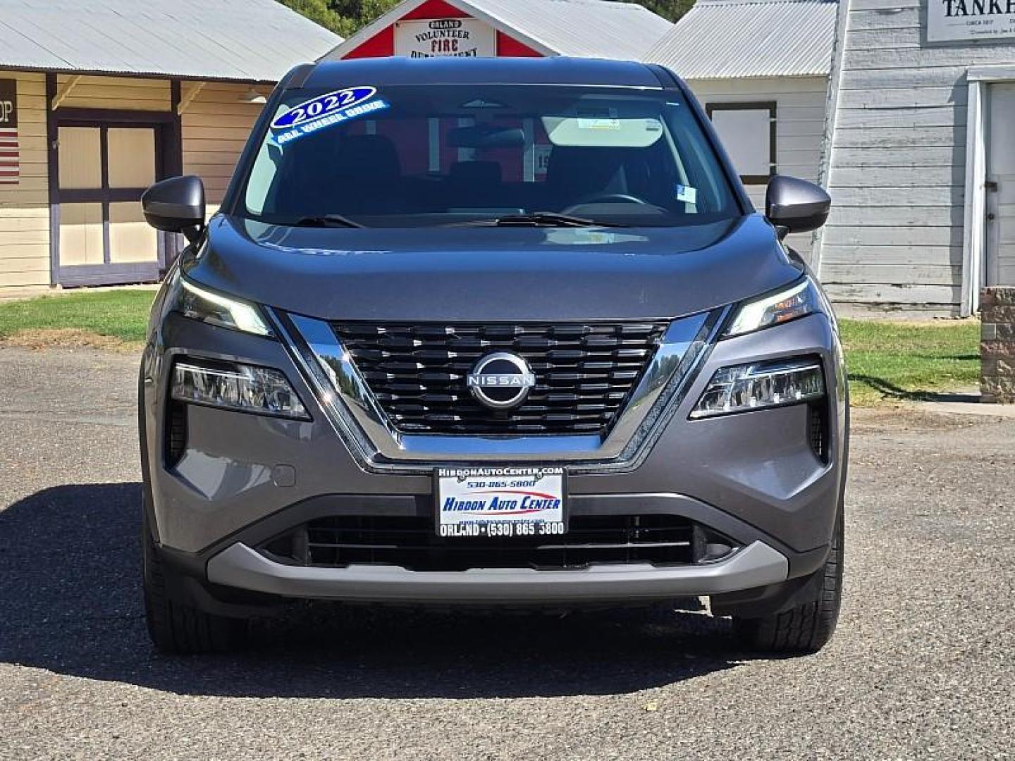 2022 GRAY Nissan Rogue (5N1BT3BBXNC) with an 3-Cyl Turbo 1.5 Liter engine, Automatic CVT w/Xtronic transmission, located at 246 E Walker St., Orland, 95963, (530) 865-5800, 39.747589, -122.178398 - Photo#1