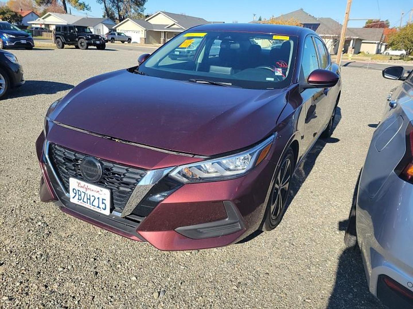 2022 RED Nissan Sentra (3N1AB8CV1NY) with an 4-Cyl 2.0 Liter engine, Automatic CVT w/Xtronic transmission, located at 246 E Walker St., Orland, 95963, (530) 865-5800, 39.747589, -122.178398 - Photo#0