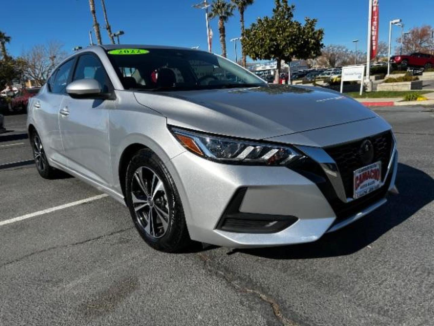 2022 SILVER Nissan Sentra (3N1AB8CV1NY) with an 4-Cyl 2.0 Liter engine, Automatic CVT w/Xtronic transmission, located at 412 Auto Vista Drive, Palmdale, 93551, (661) 945-0620, 34.592636, -118.136681 - Photo#0