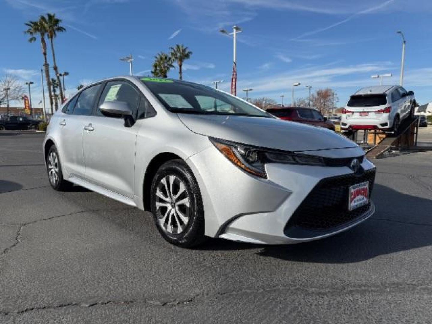 2022 GRAY Toyota Corolla (JTDEAMDEXNJ) with an 4-Cyl Hybrid 1.8 Liter engine, Automatic CVTi transmission, located at 412 Auto Vista Drive, Palmdale, 93551, (661) 945-0620, 34.592636, -118.136681 - Photo#0