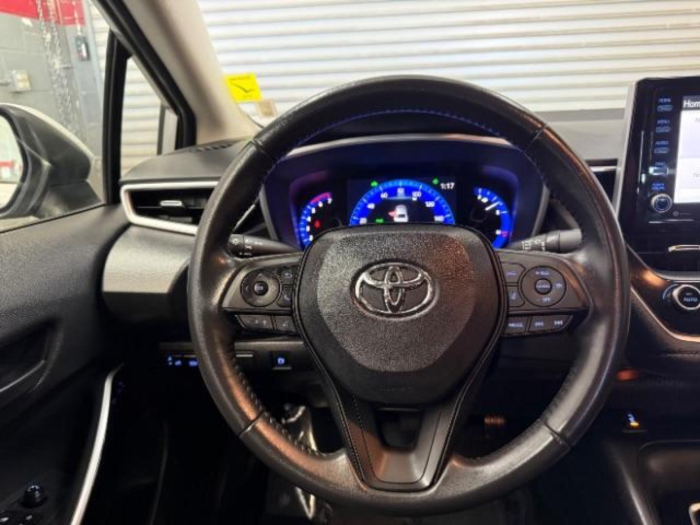 2022 GRAY Toyota Corolla (JTDEAMDEXNJ) with an 4-Cyl Hybrid 1.8 Liter engine, Automatic CVTi transmission, located at 412 Auto Vista Drive, Palmdale, 93551, (661) 945-0620, 34.592636, -118.136681 - Photo#18