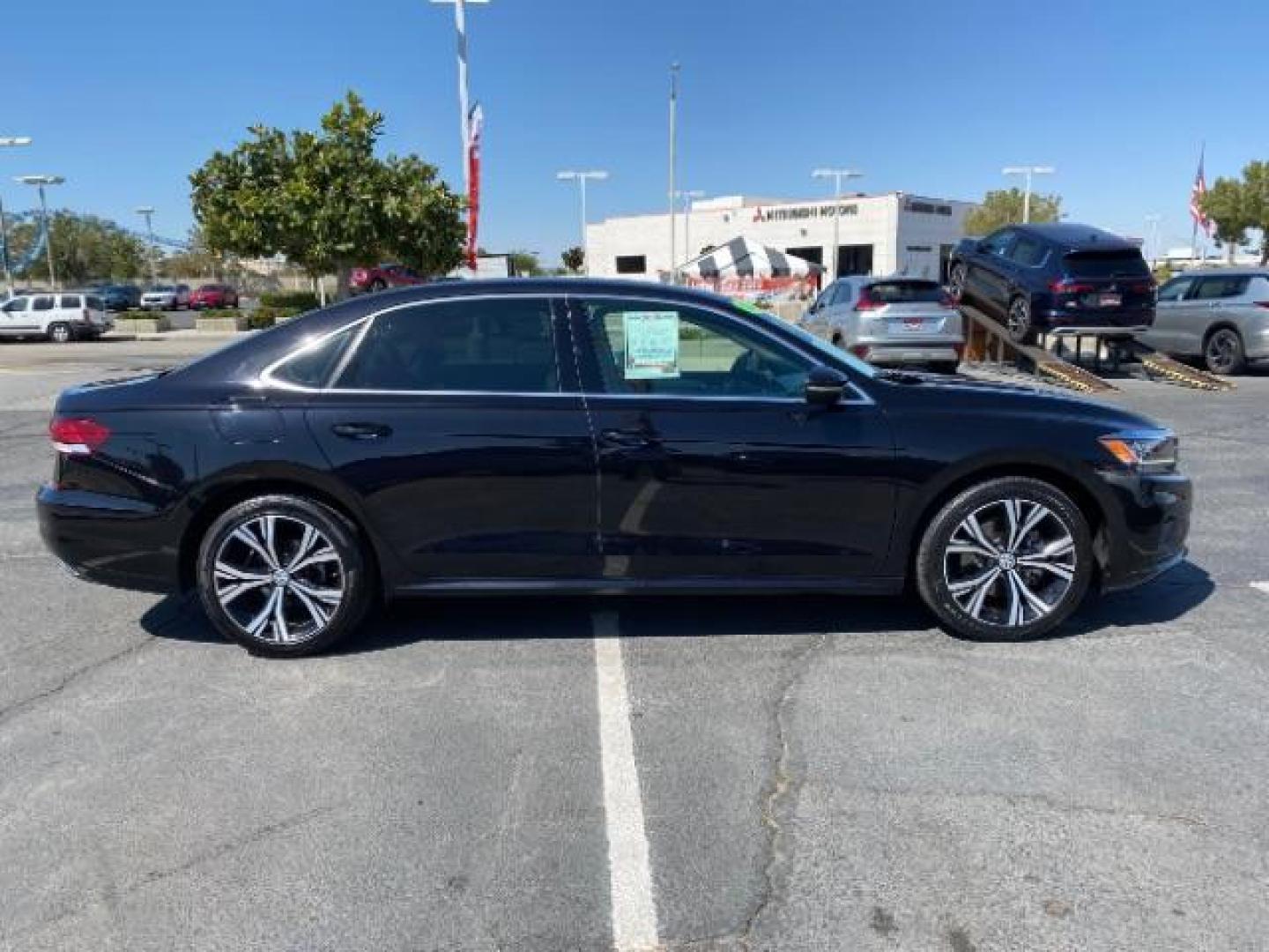 2022 BLACK Volkswagen Passat (1VWSA7A37NC) with an 4-Cyl Turbo 2.0 Liter engine, Automatic 6-Spd w/Tiptronic transmission, located at 412 Auto Vista Drive, Palmdale, 93551, (661) 945-0620, 34.592636, -118.136681 - Photo#9