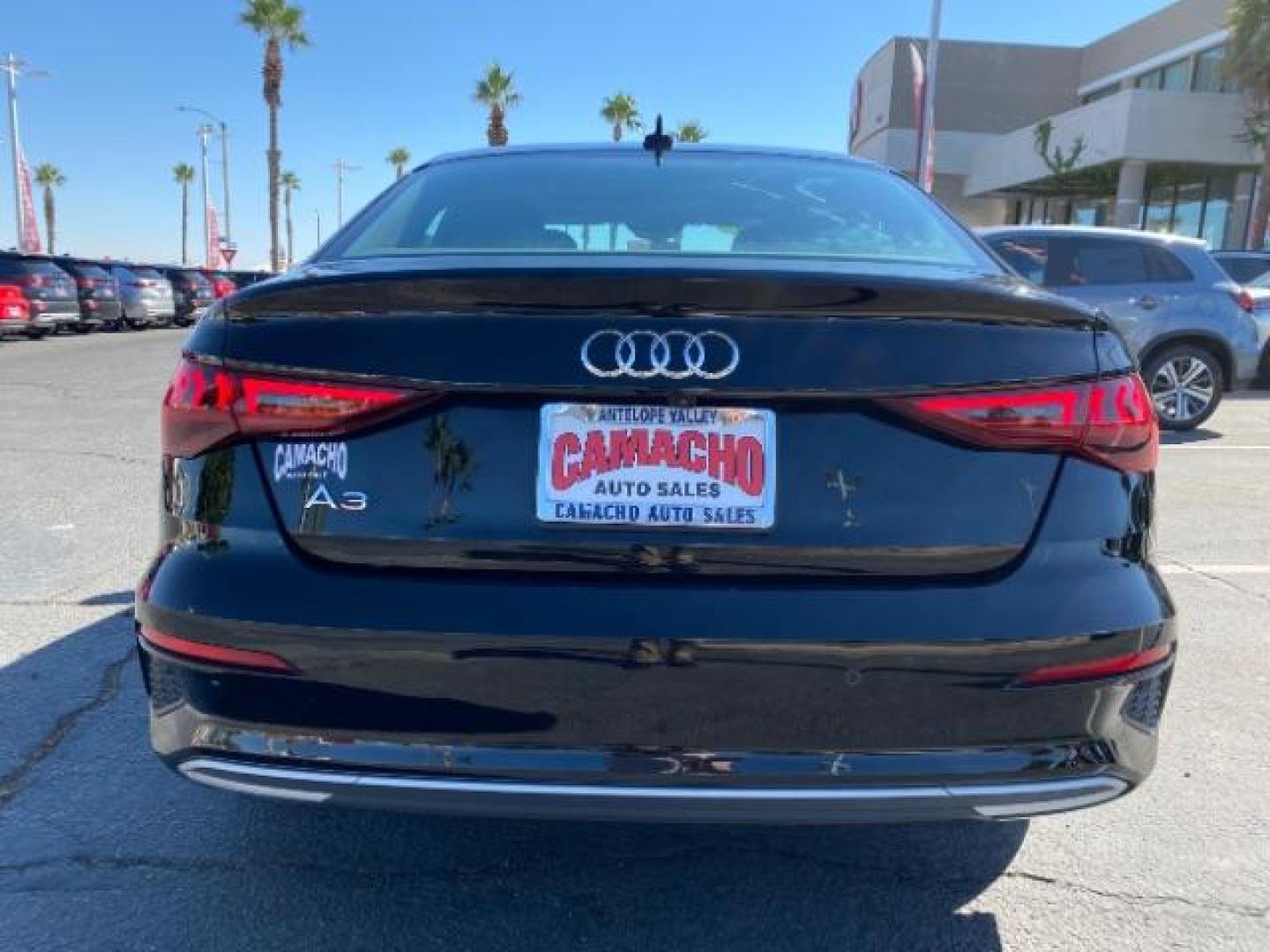 2023 black Audi A3 (WAUAUDGY1PA) with an 4-Cyl Turbo 2.0 Liter engine, Automatic 7-Spd transmission, located at 412 Auto Vista Drive, Palmdale, 93551, (661) 945-0620, 34.592636, -118.136681 - Photo#5