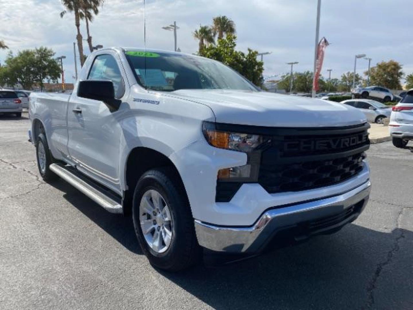 2023 WHITE Chevrolet Silverado 1500 2WD (3GCNAAED6PG) with an 8-Cyl 5.3 Liter engine, Automatic transmission, located at 412 Auto Vista Drive, Palmdale, 93551, (661) 945-0620, 34.592636, -118.136681 - Photo#0