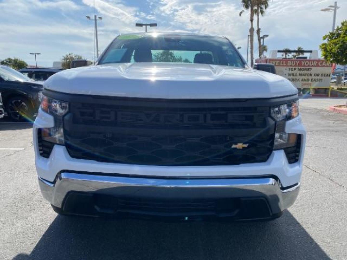 2023 WHITE Chevrolet Silverado 1500 2WD (3GCNAAED6PG) with an 8-Cyl 5.3 Liter engine, Automatic transmission, located at 412 Auto Vista Drive, Palmdale, 93551, (661) 945-0620, 34.592636, -118.136681 - Photo#1