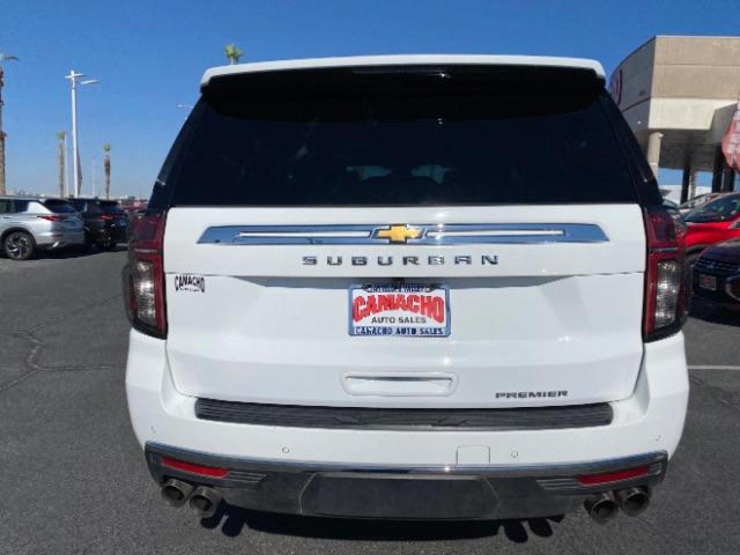 2023 WHITE Chevrolet Suburban (1GNSCFKD9PR) with an 8-Cyl 5.3 Liter engine, Automatic 10-Spd w/Overdrive transmission, located at 412 Auto Vista Drive, Palmdale, 93551, (661) 945-0620, 34.592636, -118.136681 - Photo#6