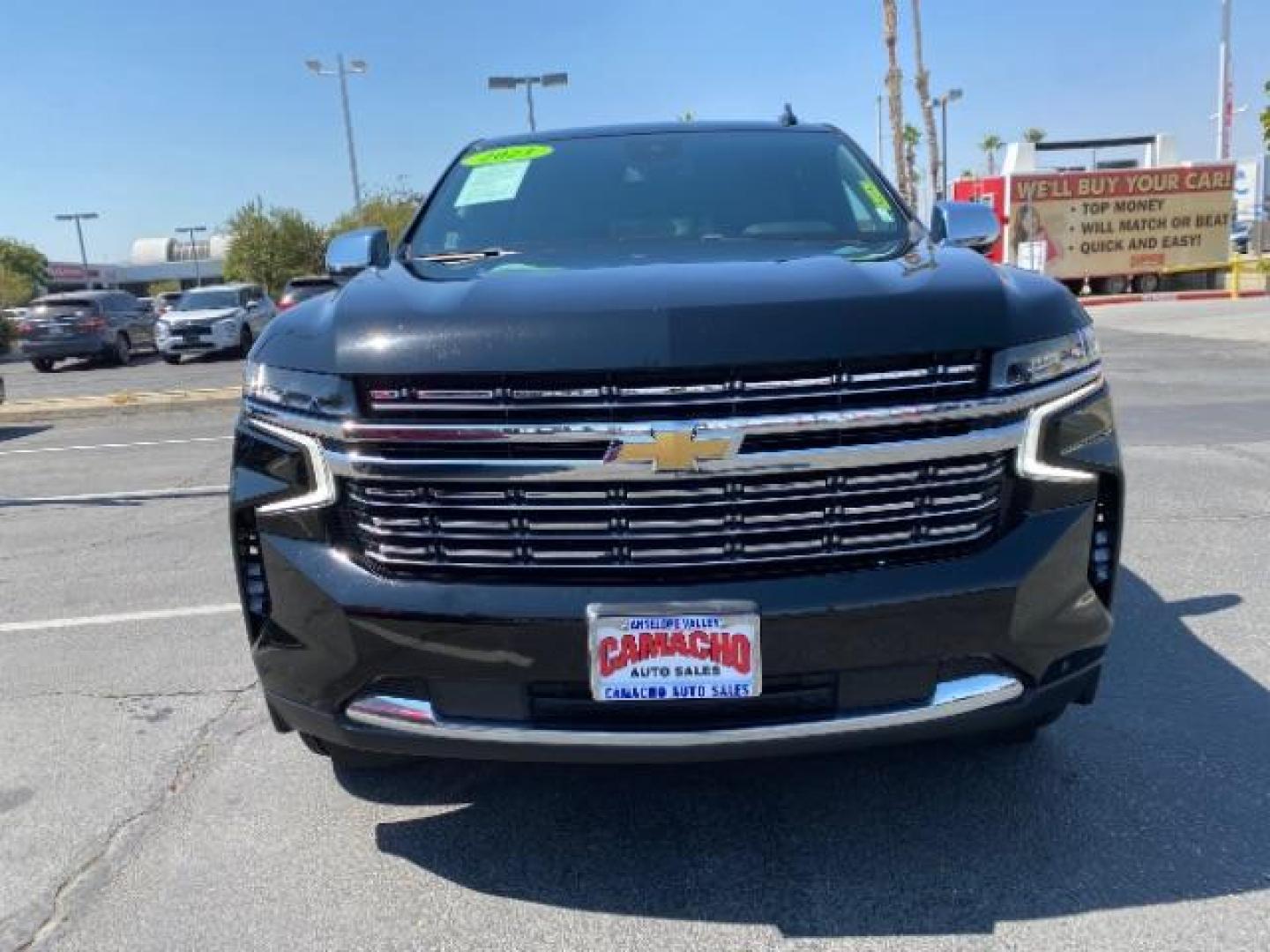 2023 BLACK Chevrolet Suburban (1GNSCFKD3PR) with an 8-Cyl 5.3 Liter engine, Automatic 10-Spd w/Overdrive transmission, located at 412 Auto Vista Drive, Palmdale, 93551, (661) 945-0620, 34.592636, -118.136681 - Photo#1