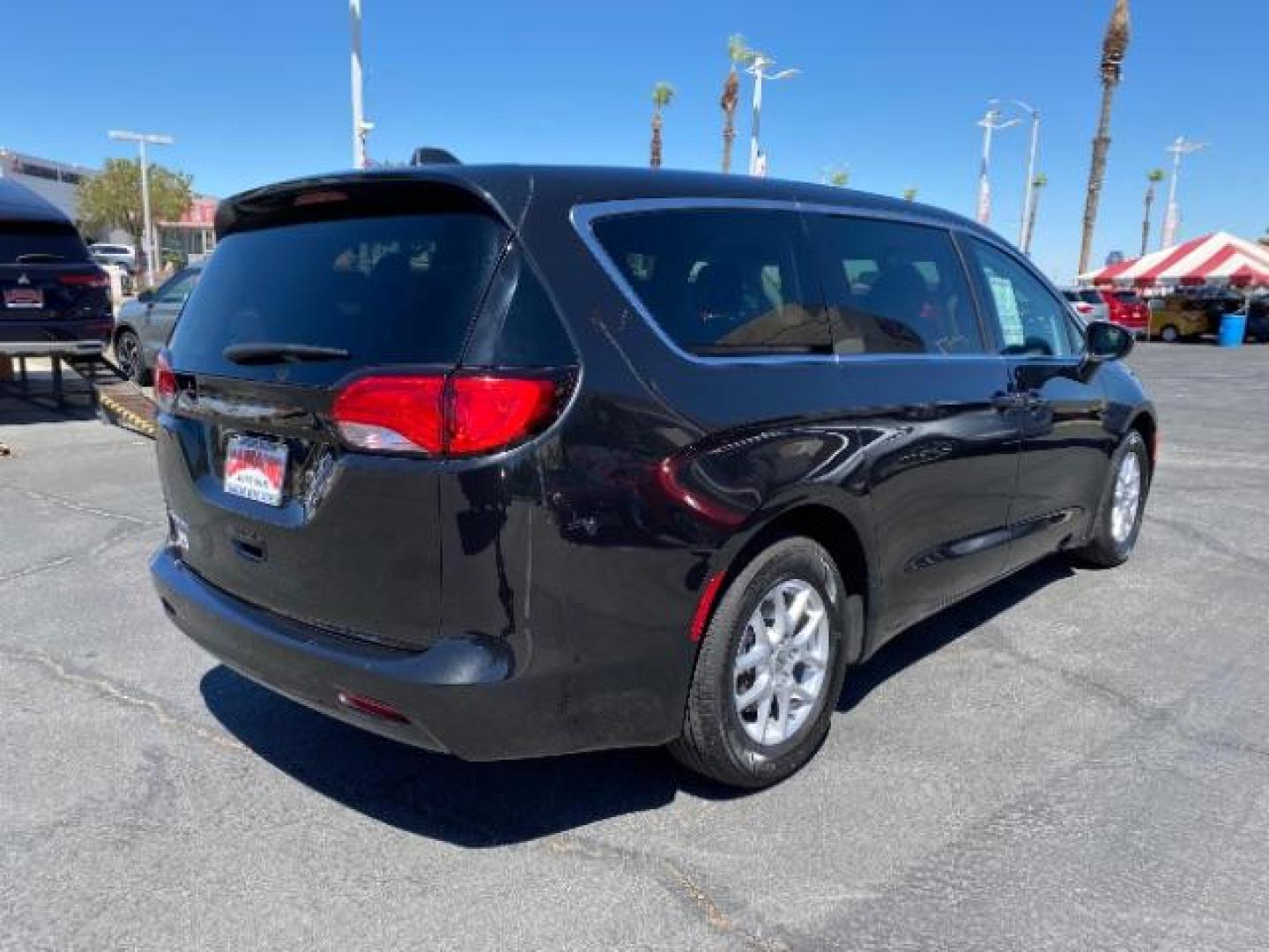 2023 BLACK Chrysler Voyager (2C4RC1CG1PR) with an V6 3.6 Liter engine, Automatic 9-Spd transmission, located at 412 Auto Vista Drive, Palmdale, 93551, (661) 945-0620, 34.592636, -118.136681 - Photo#8