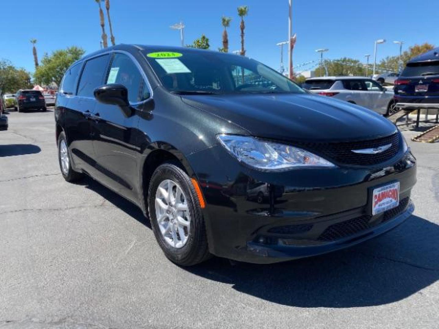 2023 BLACK Chrysler Voyager (2C4RC1CG1PR) with an V6 3.6 Liter engine, Automatic 9-Spd transmission, located at 412 Auto Vista Drive, Palmdale, 93551, (661) 945-0620, 34.592636, -118.136681 - Photo#0