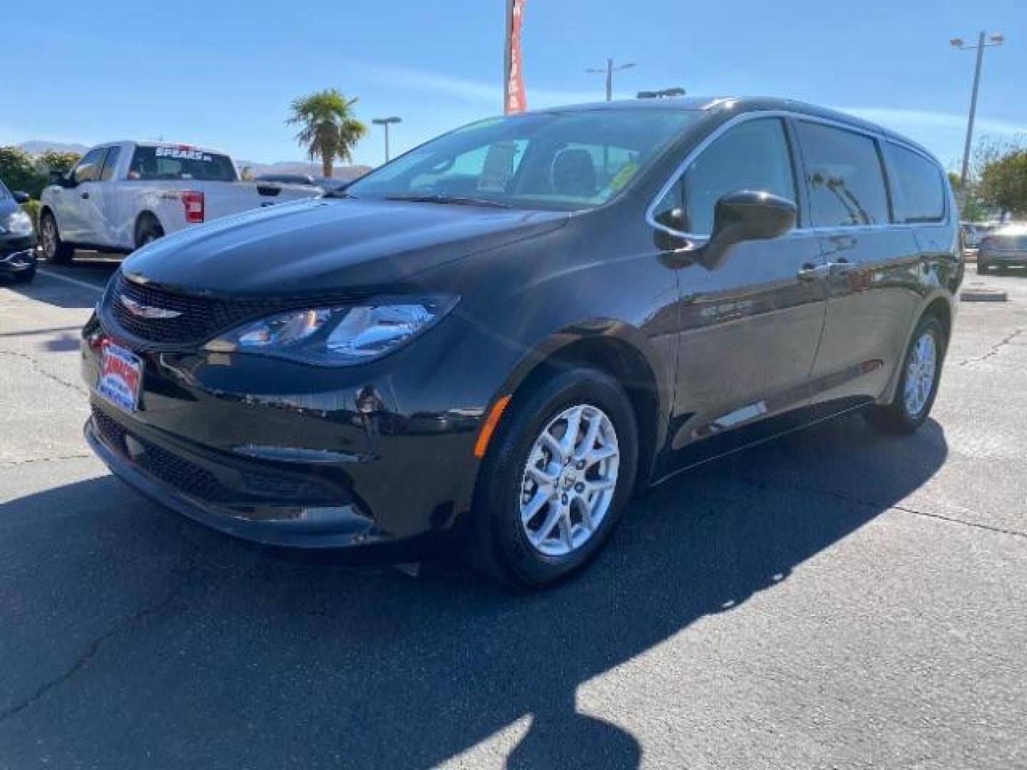 2023 BLACK Chrysler Voyager (2C4RC1CG5PR) with an V6 3.6 Liter engine, Automatic 9-Spd transmission, located at 412 Auto Vista Drive, Palmdale, 93551, (661) 945-0620, 34.592636, -118.136681 - Photo#2