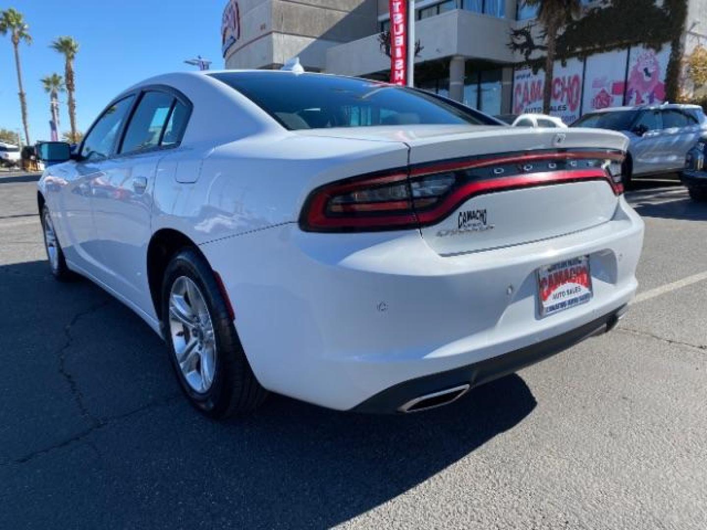 2023 WHITE Dodge Charger (2C3CDXBG6PH) with an V6 3.6 Liter engine, Automatic 8-Spd w/AutoStick transmission, located at 412 Auto Vista Drive, Palmdale, 93551, (661) 945-0620, 34.592636, -118.136681 - Photo#6