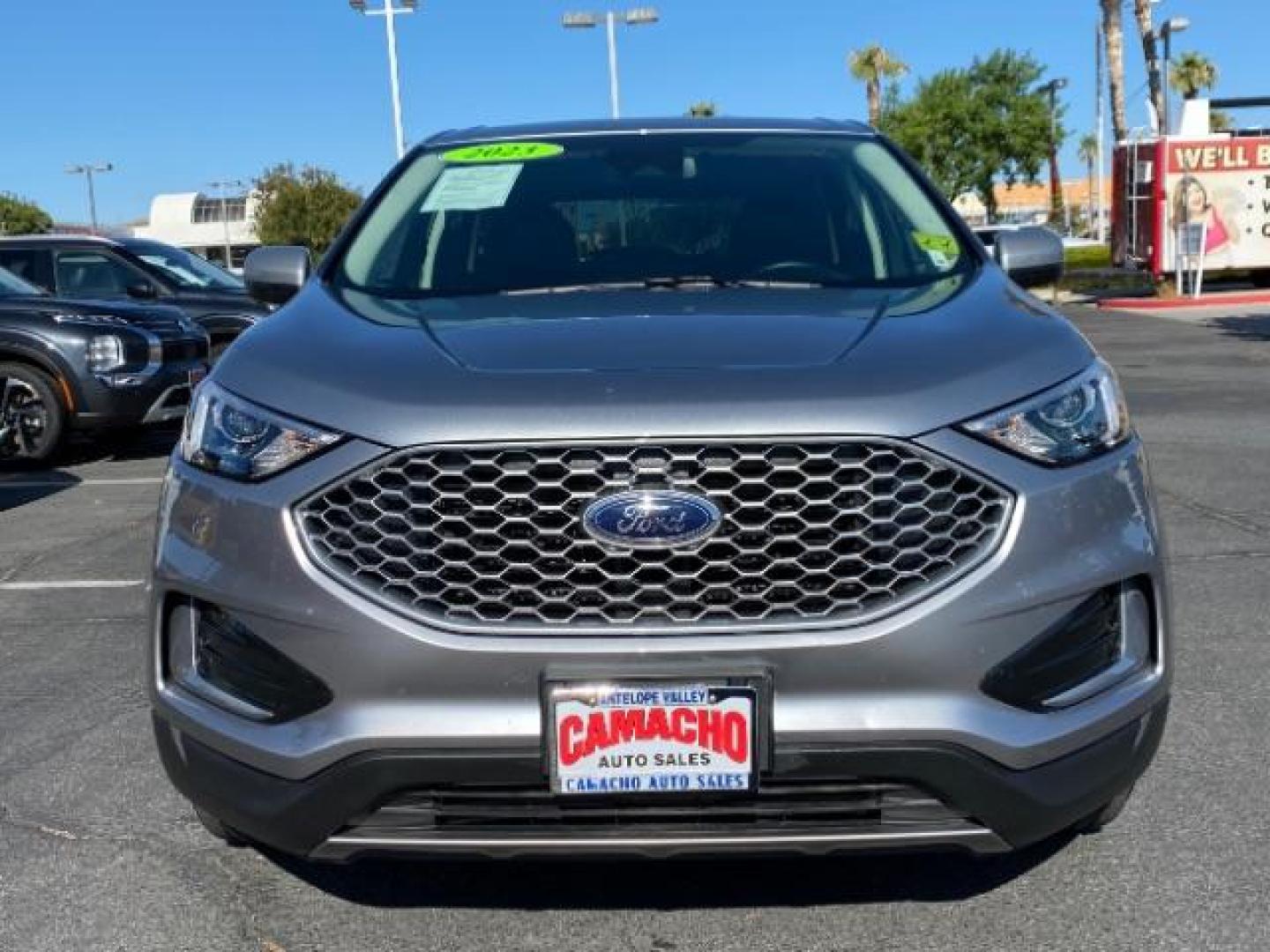 2023 GRAY Ford Edge (2FMPK4J9XPB) with an 4-Cyl EcoBoost Turbo 2.0 Liter engine, Automatic 8-Spd transmission, located at 412 Auto Vista Drive, Palmdale, 93551, (661) 945-0620, 34.592636, -118.136681 - Photo#2