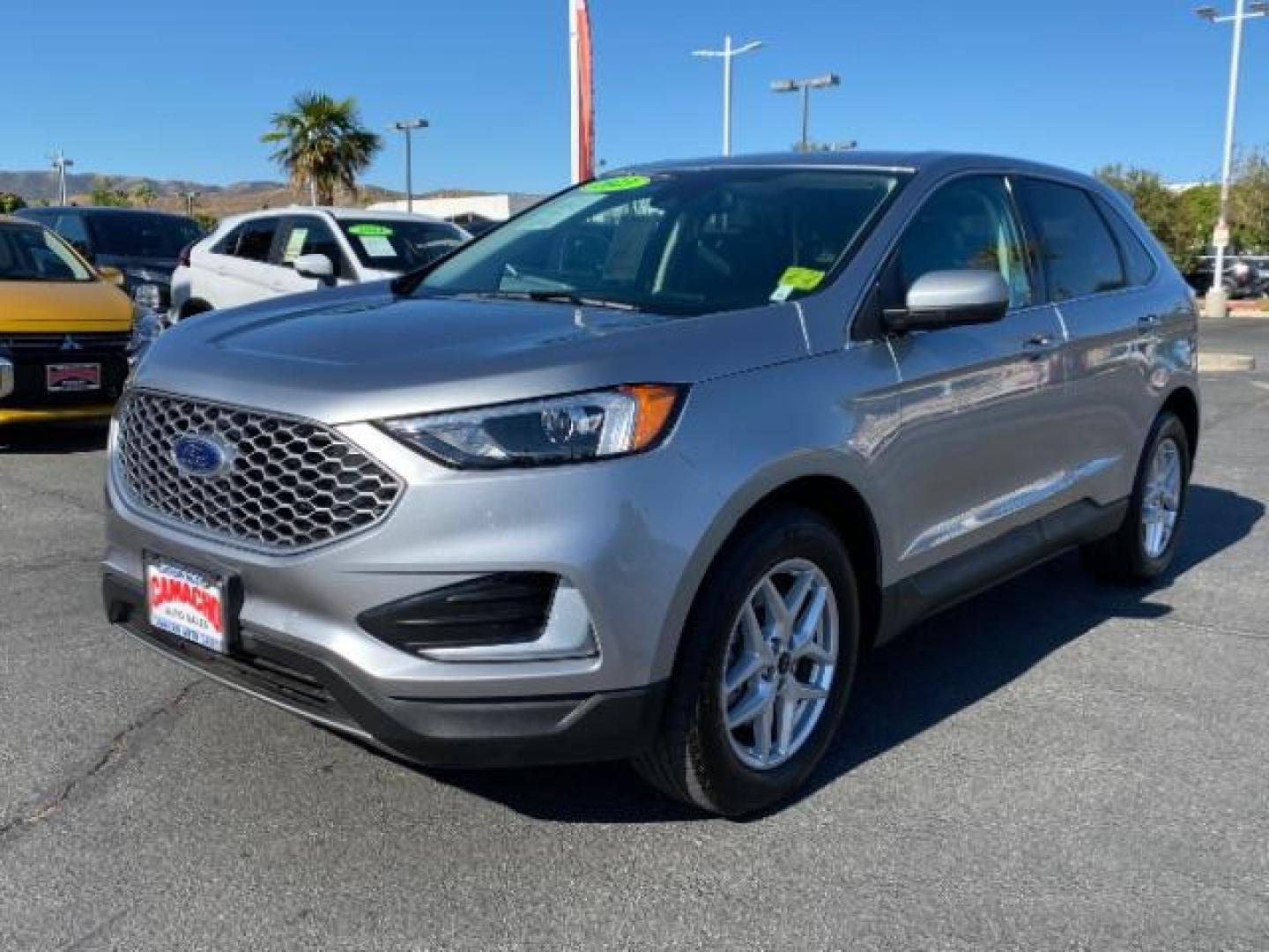 2023 GRAY Ford Edge (2FMPK4J9XPB) with an 4-Cyl EcoBoost Turbo 2.0 Liter engine, Automatic 8-Spd transmission, located at 412 Auto Vista Drive, Palmdale, 93551, (661) 945-0620, 34.592636, -118.136681 - Photo#3