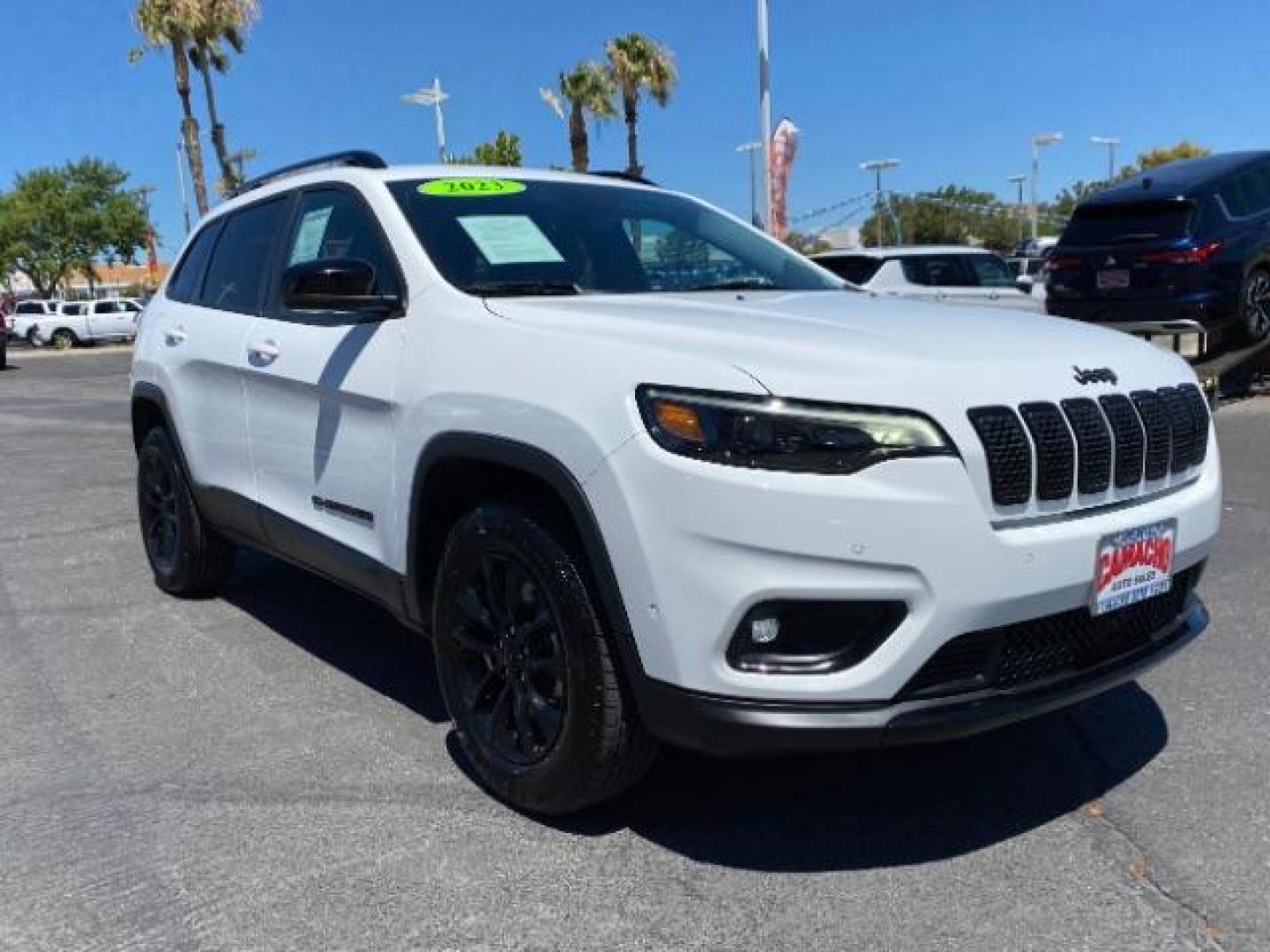 2023 WHITE Jeep Cherokee (1C4PJMMB6PD) with an 4-Cyl 2.4 Liter engine, Automatic 9-Spd transmission, located at 412 Auto Vista Drive, Palmdale, 93551, (661) 945-0620, 34.592636, -118.136681 - Photo#0