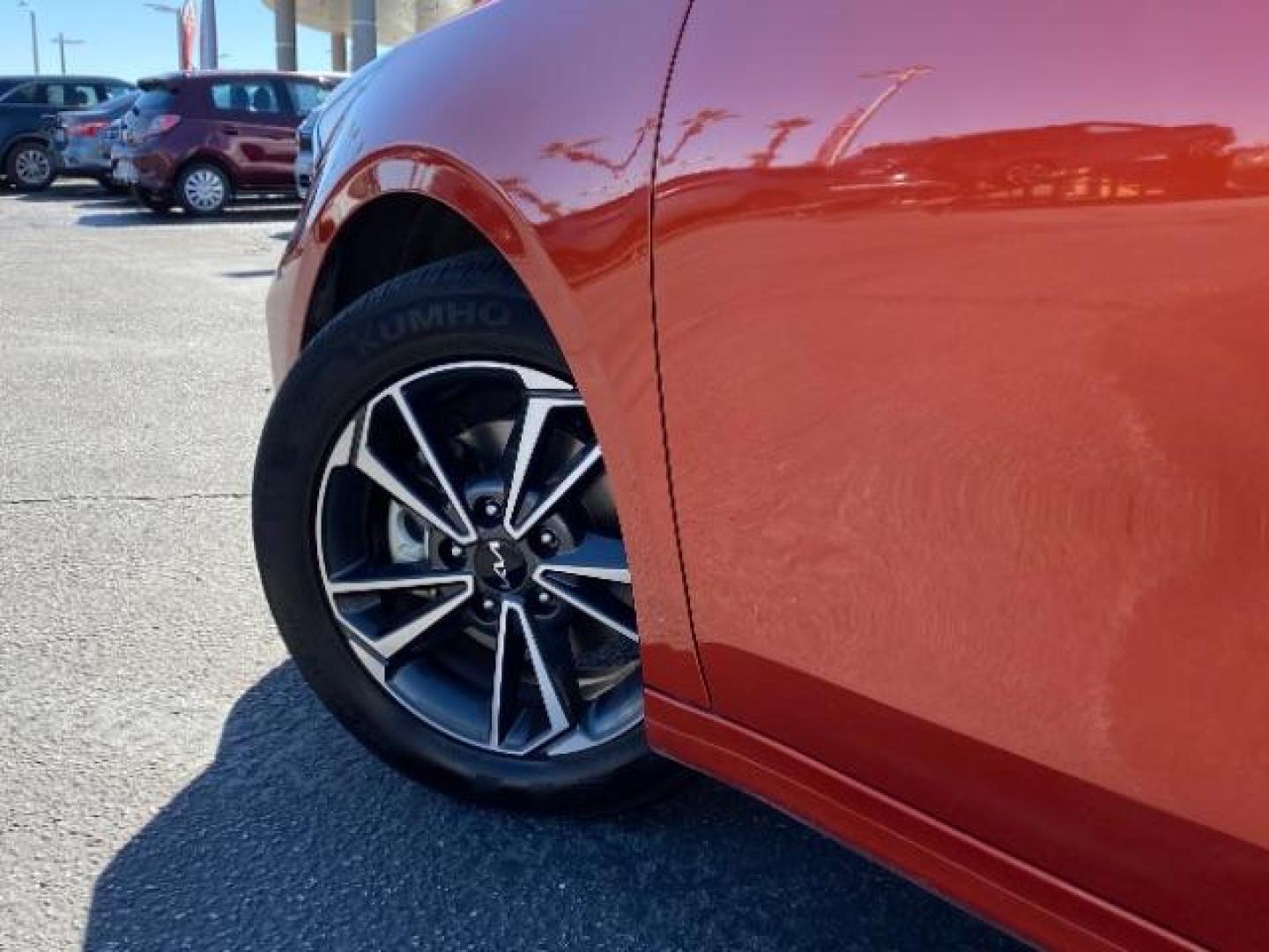 2023 ORANGE Kia Forte (3KPF24AD0PE) with an 4-Cyl 2.0 Liter engine, Automatic IVT transmission, located at 412 Auto Vista Drive, Palmdale, 93551, (661) 945-0620, 34.592636, -118.136681 - Photo#11