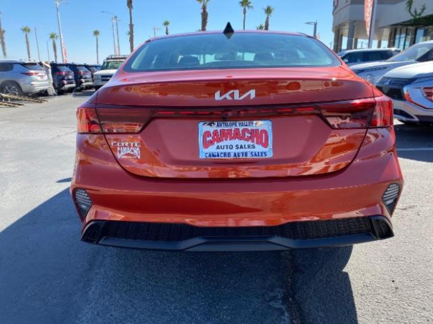 2023 ORANGE Kia Forte (3KPF24AD0PE) with an 4-Cyl 2.0 Liter engine, Automatic IVT transmission, located at 412 Auto Vista Drive, Palmdale, 93551, (661) 945-0620, 34.592636, -118.136681 - Photo#6