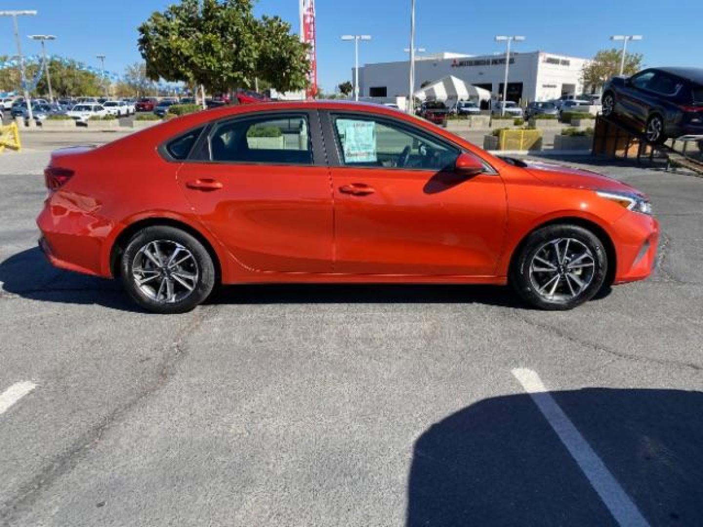 2023 ORANGE Kia Forte (3KPF24AD0PE) with an 4-Cyl 2.0 Liter engine, Automatic IVT transmission, located at 412 Auto Vista Drive, Palmdale, 93551, (661) 945-0620, 34.592636, -118.136681 - Photo#8