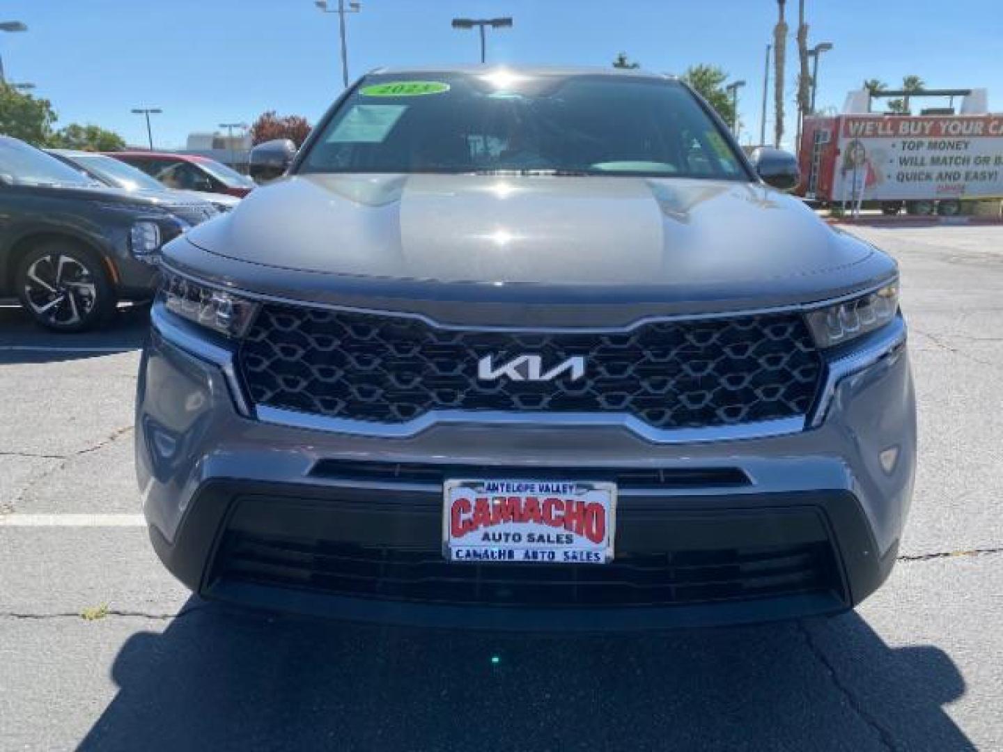 2023 GRAY Kia Sorento (5XYRGDLC3PG) with an 4-Cyl GDI 2.5 Liter engine, Automatic 8-Spd transmission, located at 412 Auto Vista Drive, Palmdale, 93551, (661) 945-0620, 34.592636, -118.136681 - Photo#1