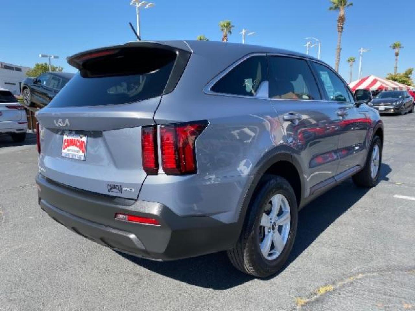 2023 GRAY Kia Sorento (5XYRGDLC3PG) with an 4-Cyl GDI 2.5 Liter engine, Automatic 8-Spd transmission, located at 412 Auto Vista Drive, Palmdale, 93551, (661) 945-0620, 34.592636, -118.136681 - Photo#6