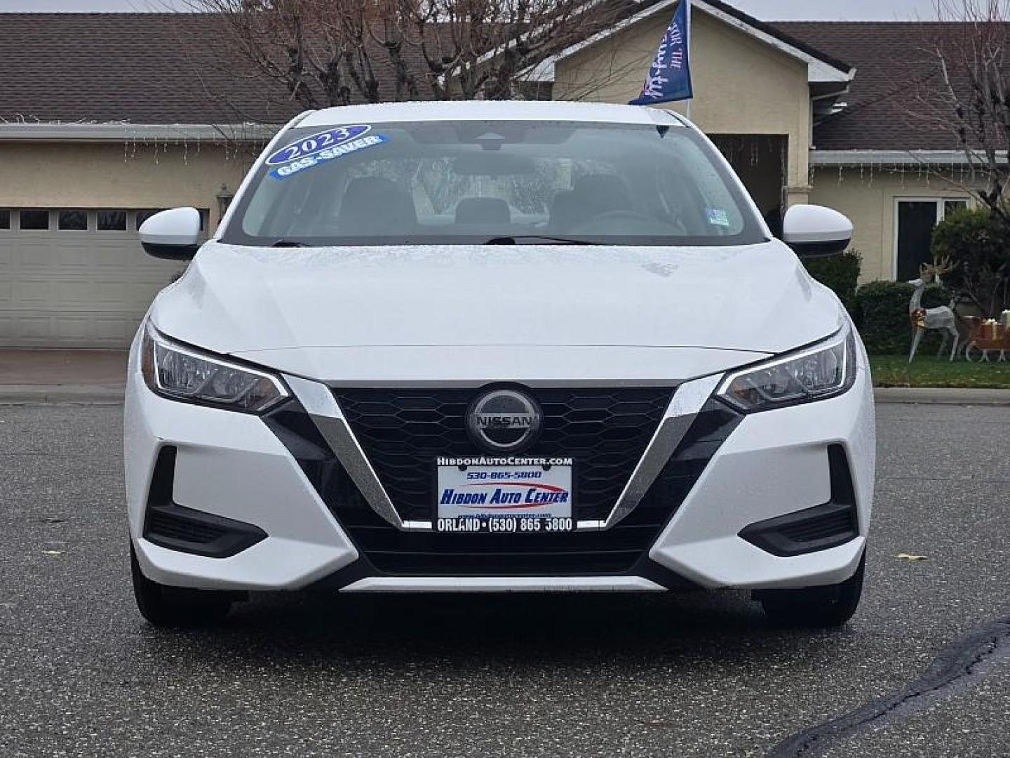 2023 WHITE Nissan Sentra (3N1AB8CV1PY) with an 4-Cyl 2.0 Liter engine, Automatic CVT w/Xtronic transmission, located at 246 E Walker St., Orland, 95963, (530) 865-5800, 39.747589, -122.178398 - Photo#1