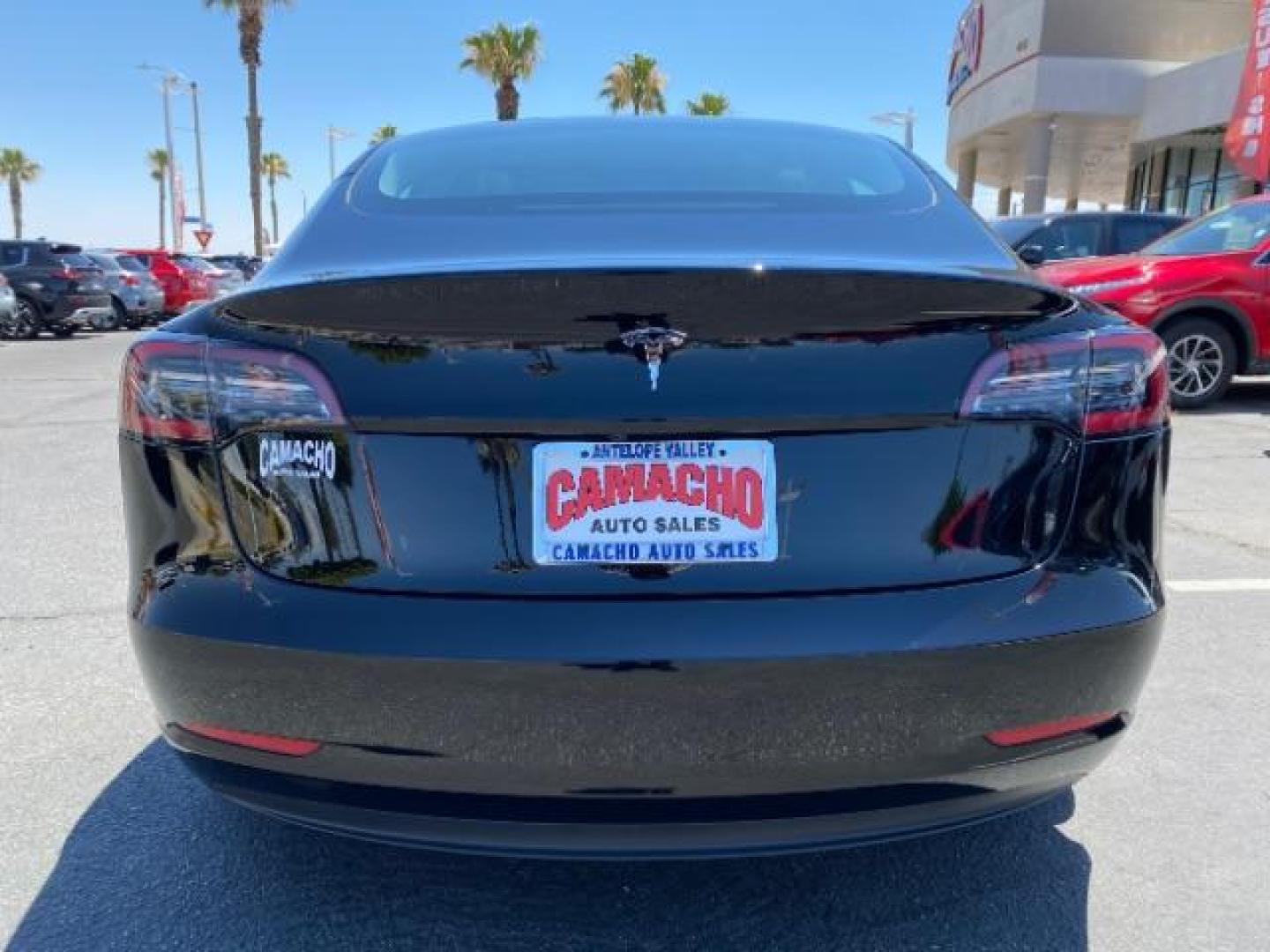 2023 BLACK Tesla Model 3 (5YJ3E1EA8PF) with an AC Electric Motor engine, Single-Speed Fixed Gear transmission, located at 412 Auto Vista Drive, Palmdale, 93551, (661) 945-0620, 34.592636, -118.136681 - Photo#6