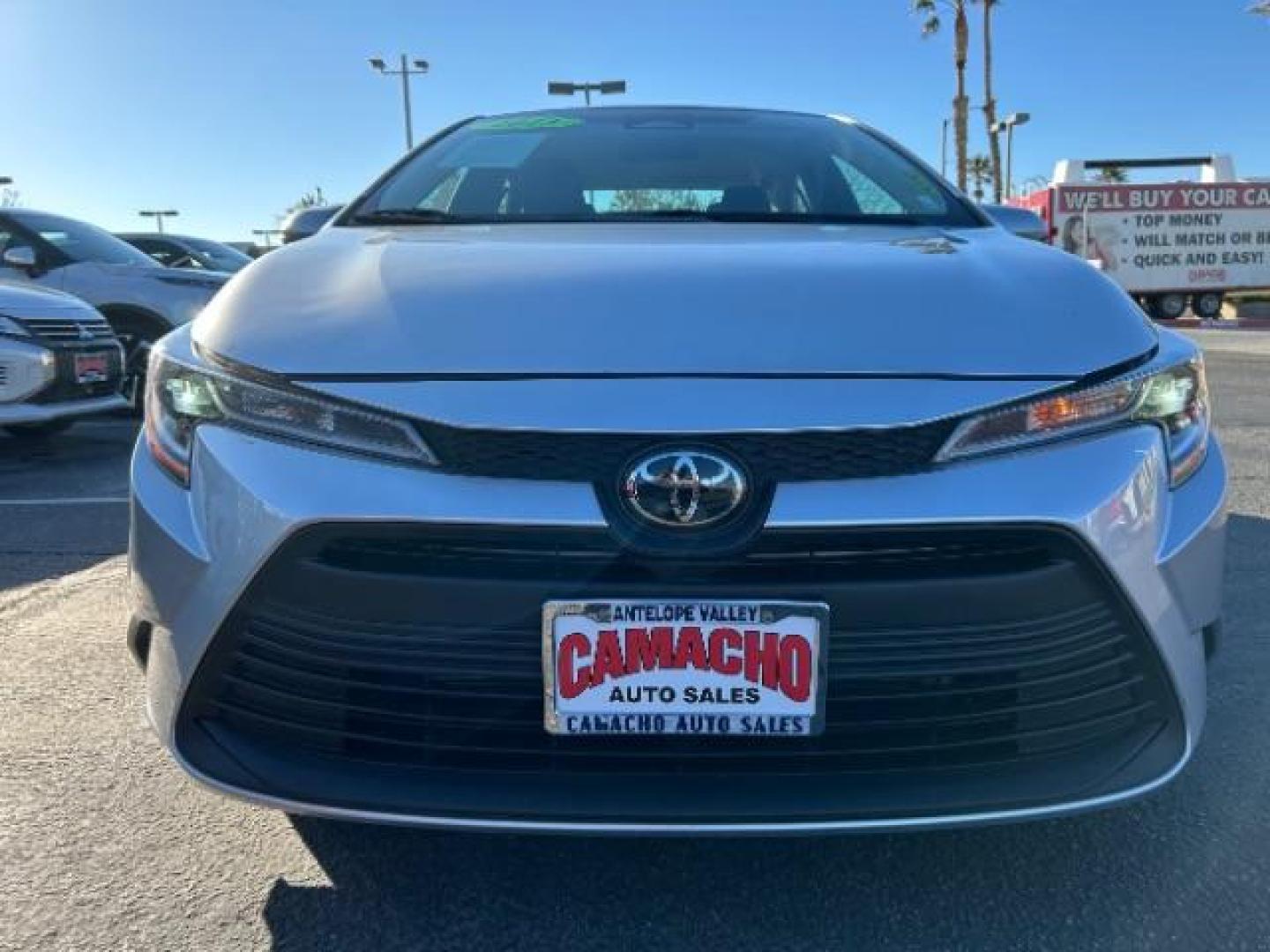 2023 SILVER Toyota Corolla (5YFB4MDE2PP) with an 4-Cyl 2.0 Liter engine, Automatic CVT transmission, located at 412 Auto Vista Drive, Palmdale, 93551, (661) 945-0620, 34.592636, -118.136681 - Photo#2