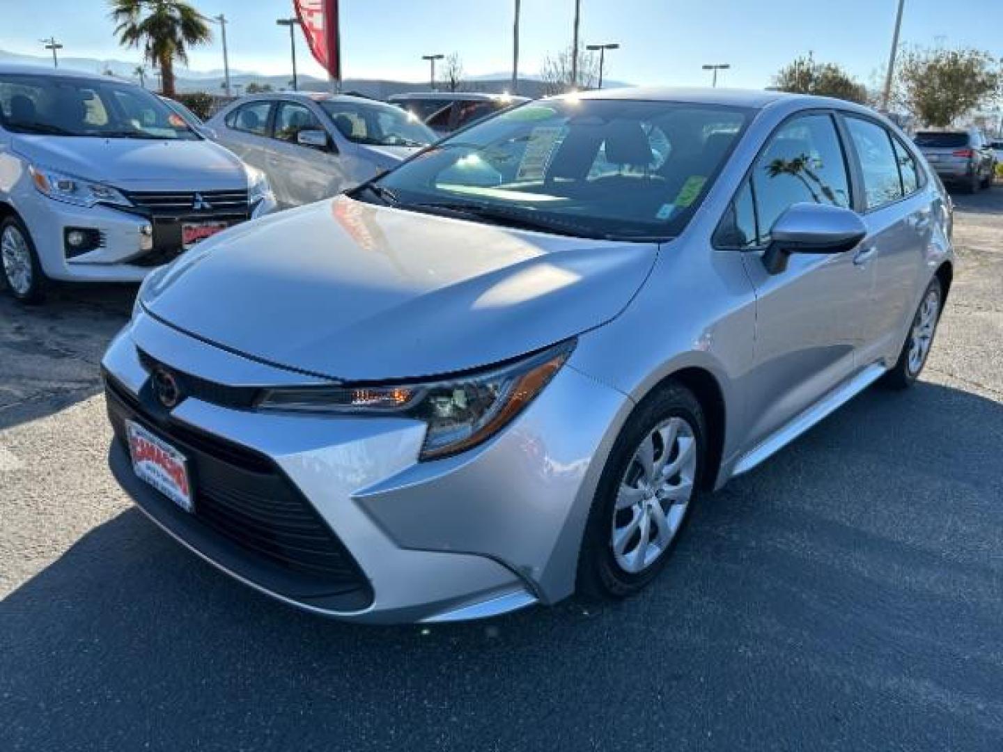 2023 SILVER Toyota Corolla (5YFB4MDE2PP) with an 4-Cyl 2.0 Liter engine, Automatic CVT transmission, located at 412 Auto Vista Drive, Palmdale, 93551, (661) 945-0620, 34.592636, -118.136681 - Photo#3