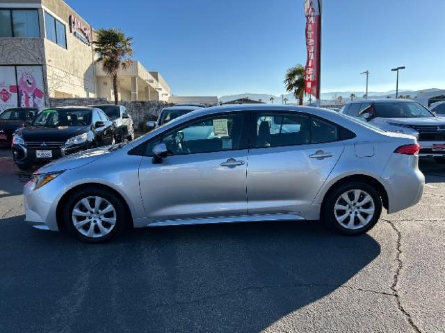 2023 SILVER Toyota Corolla (5YFB4MDE2PP) with an 4-Cyl 2.0 Liter engine, Automatic CVT transmission, located at 412 Auto Vista Drive, Palmdale, 93551, (661) 945-0620, 34.592636, -118.136681 - Photo#4