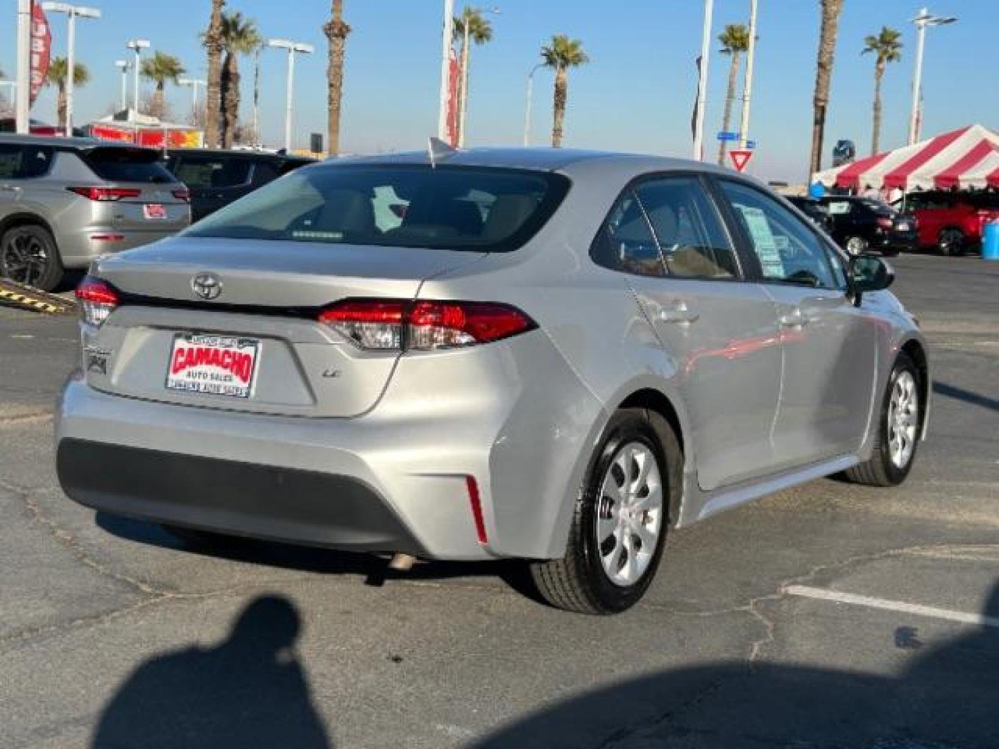 2023 SILVER Toyota Corolla (5YFB4MDE2PP) with an 4-Cyl 2.0 Liter engine, Automatic CVT transmission, located at 412 Auto Vista Drive, Palmdale, 93551, (661) 945-0620, 34.592636, -118.136681 - Photo#7