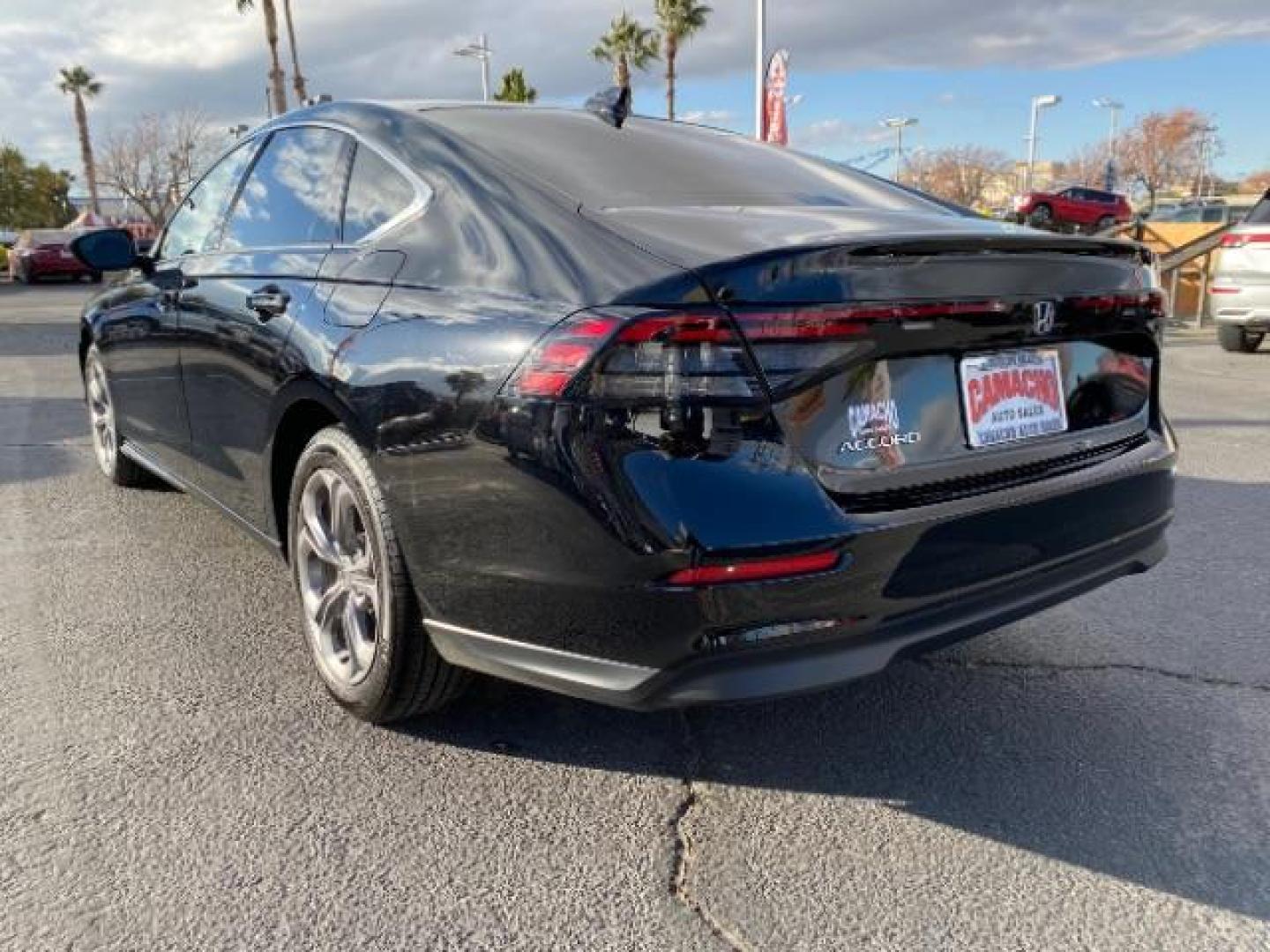 2024 BLACK Honda Accord Sedan (1HGCY1F33RA) with an 4-Cyl Turbo 1.5 Liter engine, Automatic CVT transmission, located at 412 Auto Vista Drive, Palmdale, 93551, (661) 945-0620, 34.592636, -118.136681 - Photo#9