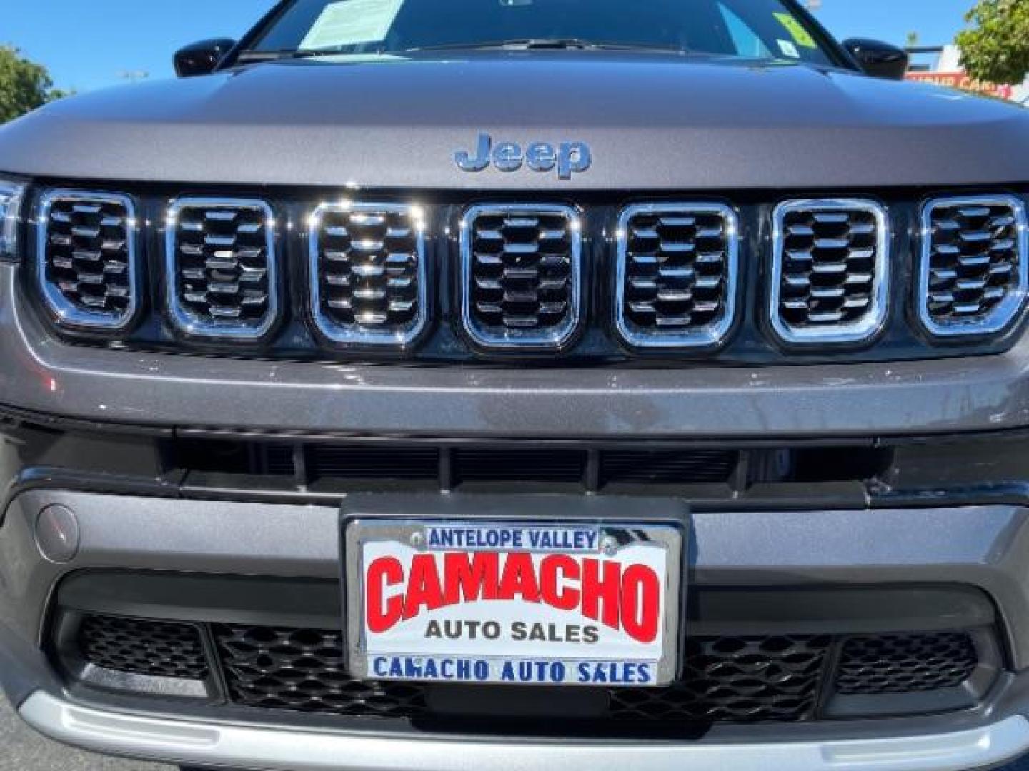 2024 GRAY Jeep Compass (3C4NJDCN8RT) with an 4-Cyl Turbo 2.0 Liter engine, Automatic 8-Spd transmission, located at 412 Auto Vista Drive, Palmdale, 93551, (661) 945-0620, 34.592636, -118.136681 - Photo#8