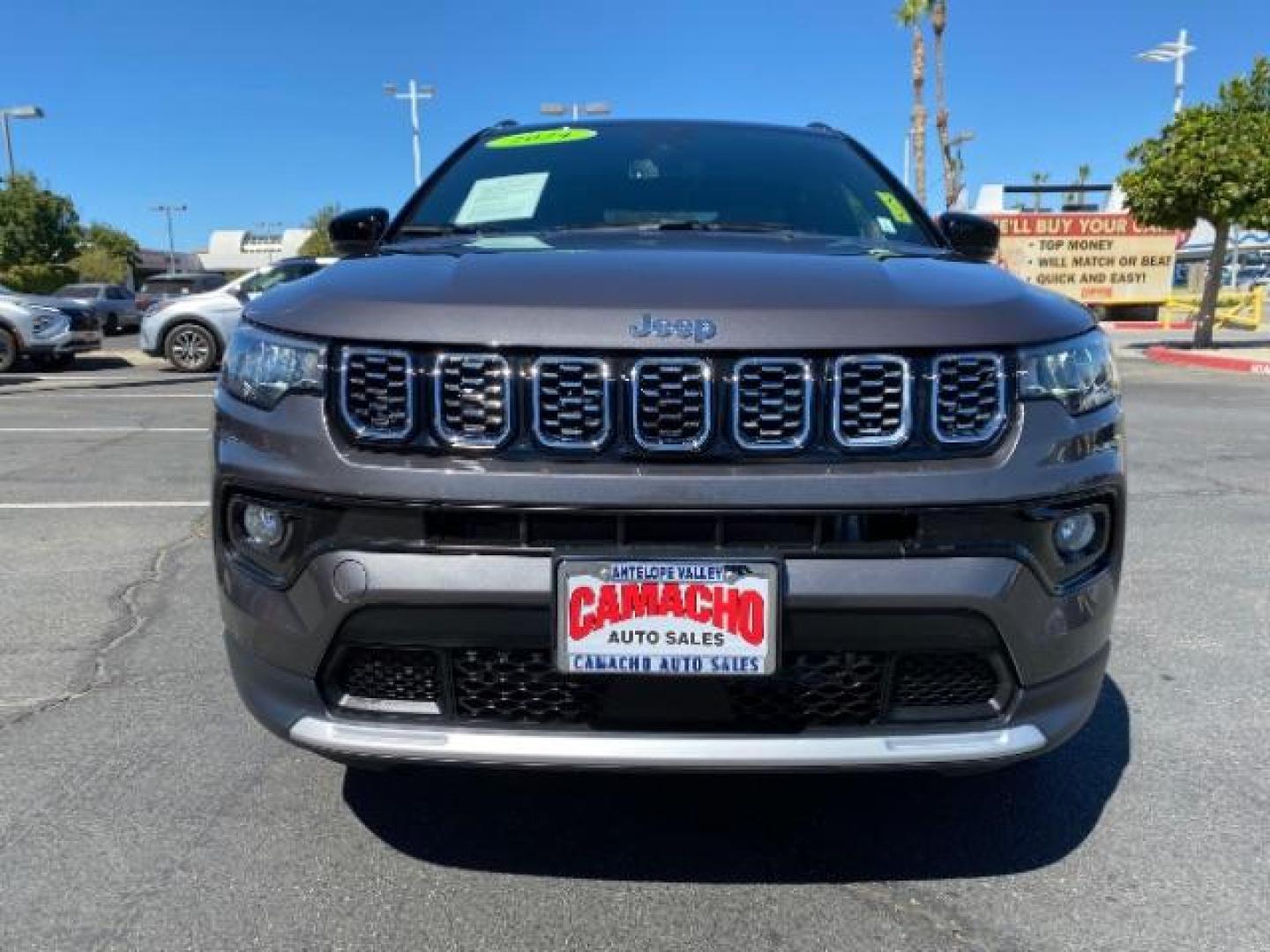 2024 GRAY Jeep Compass (3C4NJDCN8RT) with an 4-Cyl Turbo 2.0 Liter engine, Automatic 8-Spd transmission, located at 412 Auto Vista Drive, Palmdale, 93551, (661) 945-0620, 34.592636, -118.136681 - Photo#1